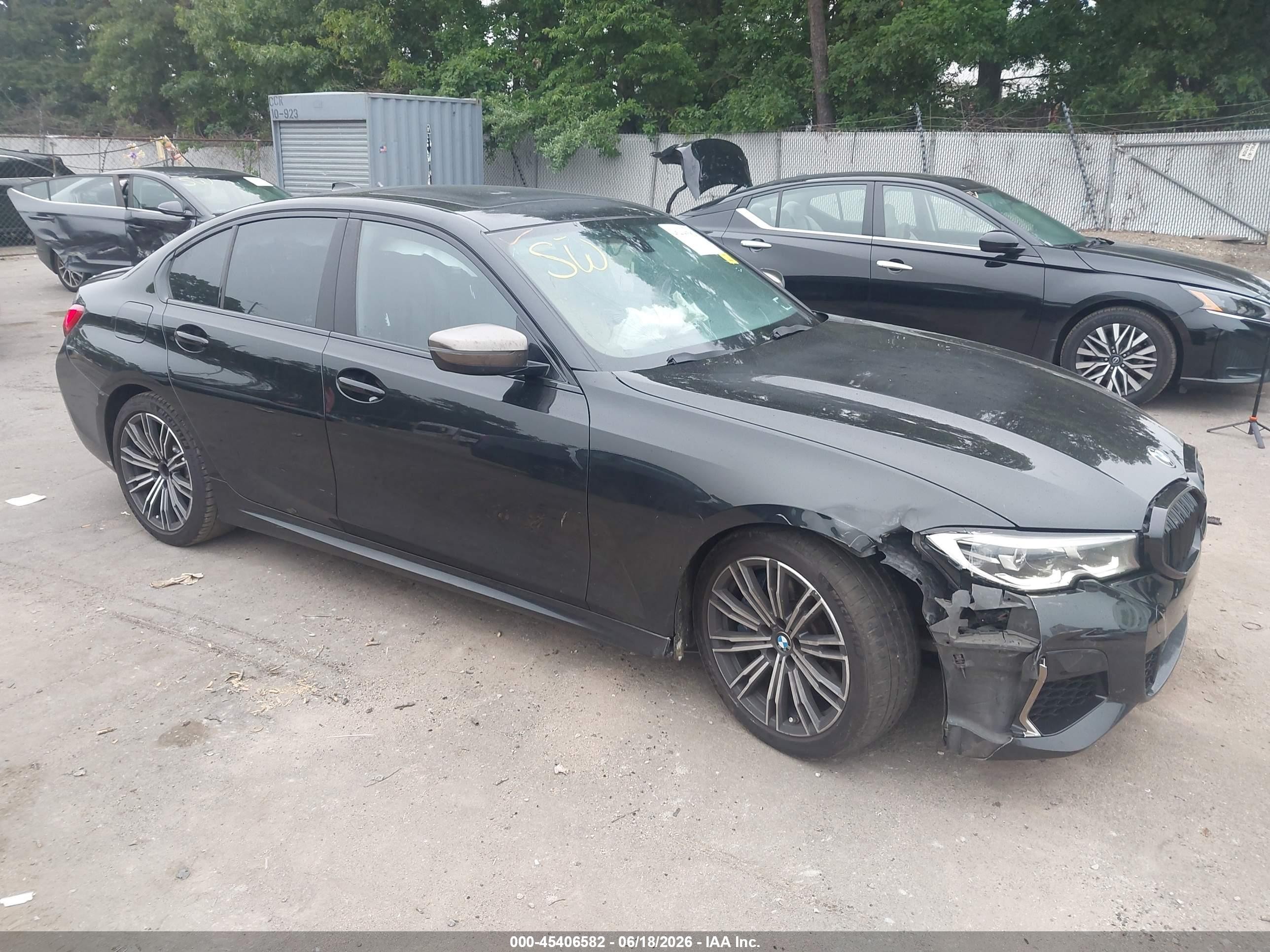 2020 BMW 3 Series M340i, VIN WBA5U7C01LFH04515 — Front end