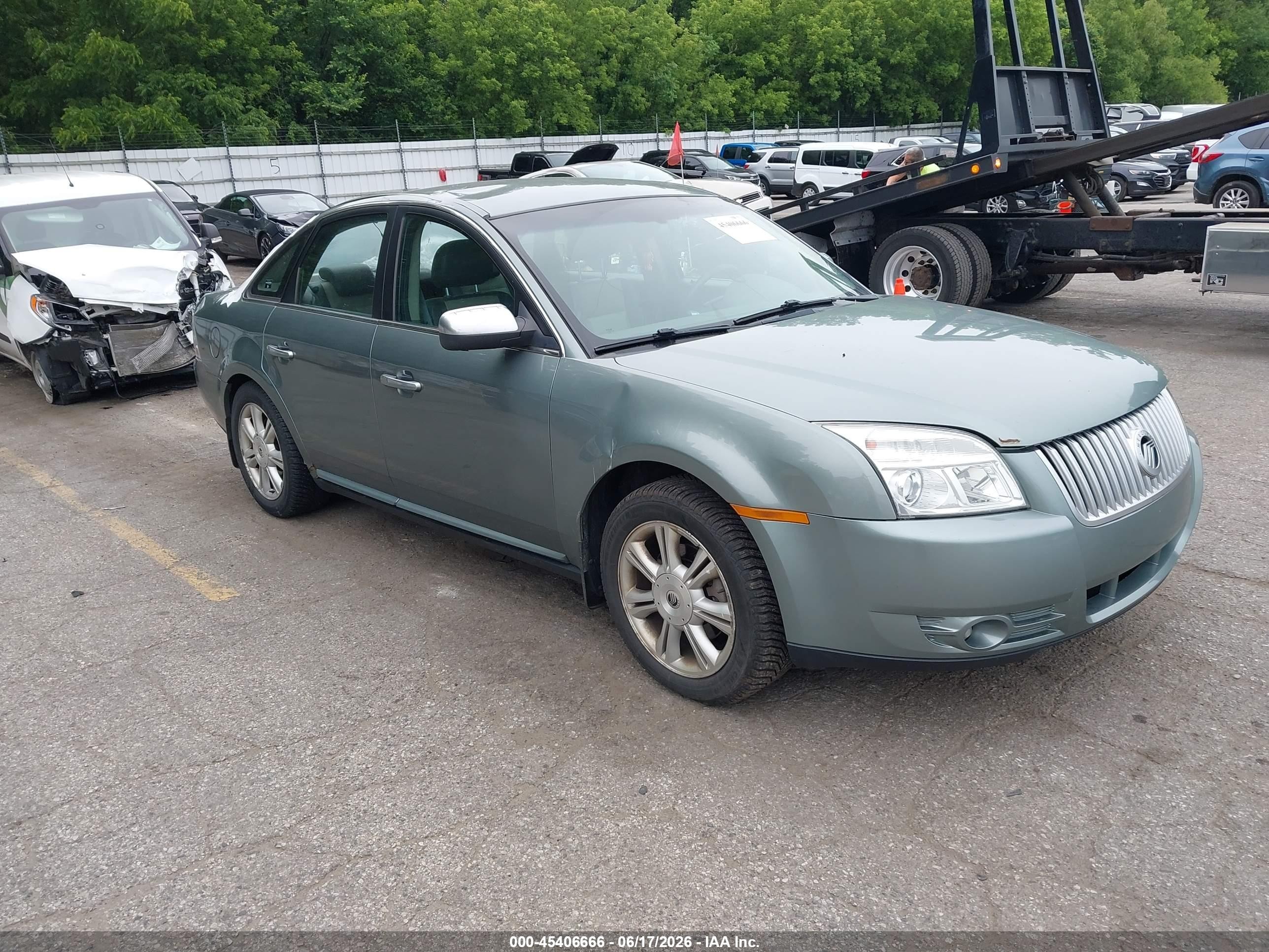 2008 Mercury Sable Premier, VIN 1MEHM42W28G602111 — Зад