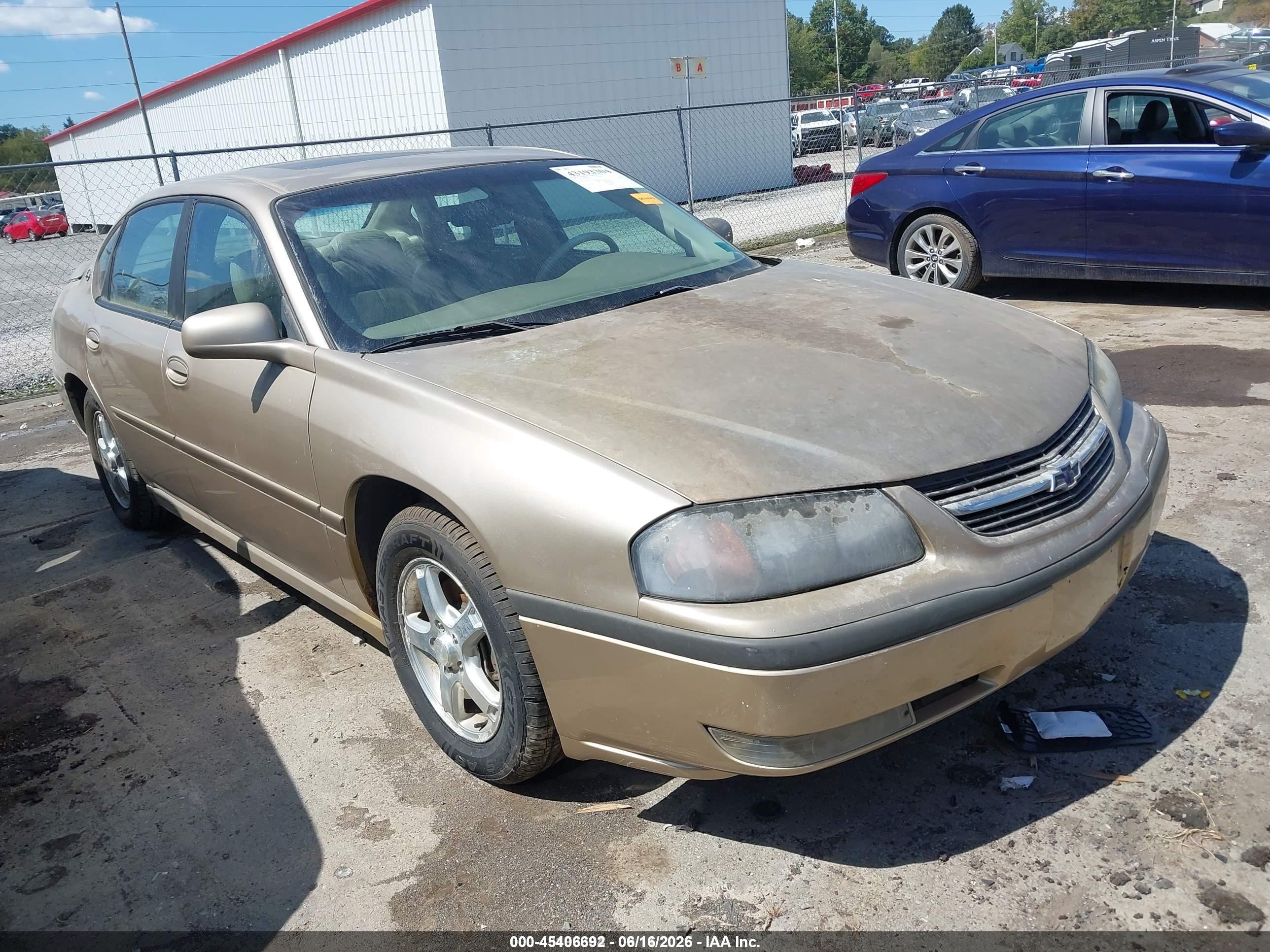2005 Chevrolet Impala LS, VIN 2G1WH52K359335001 — Not stated
