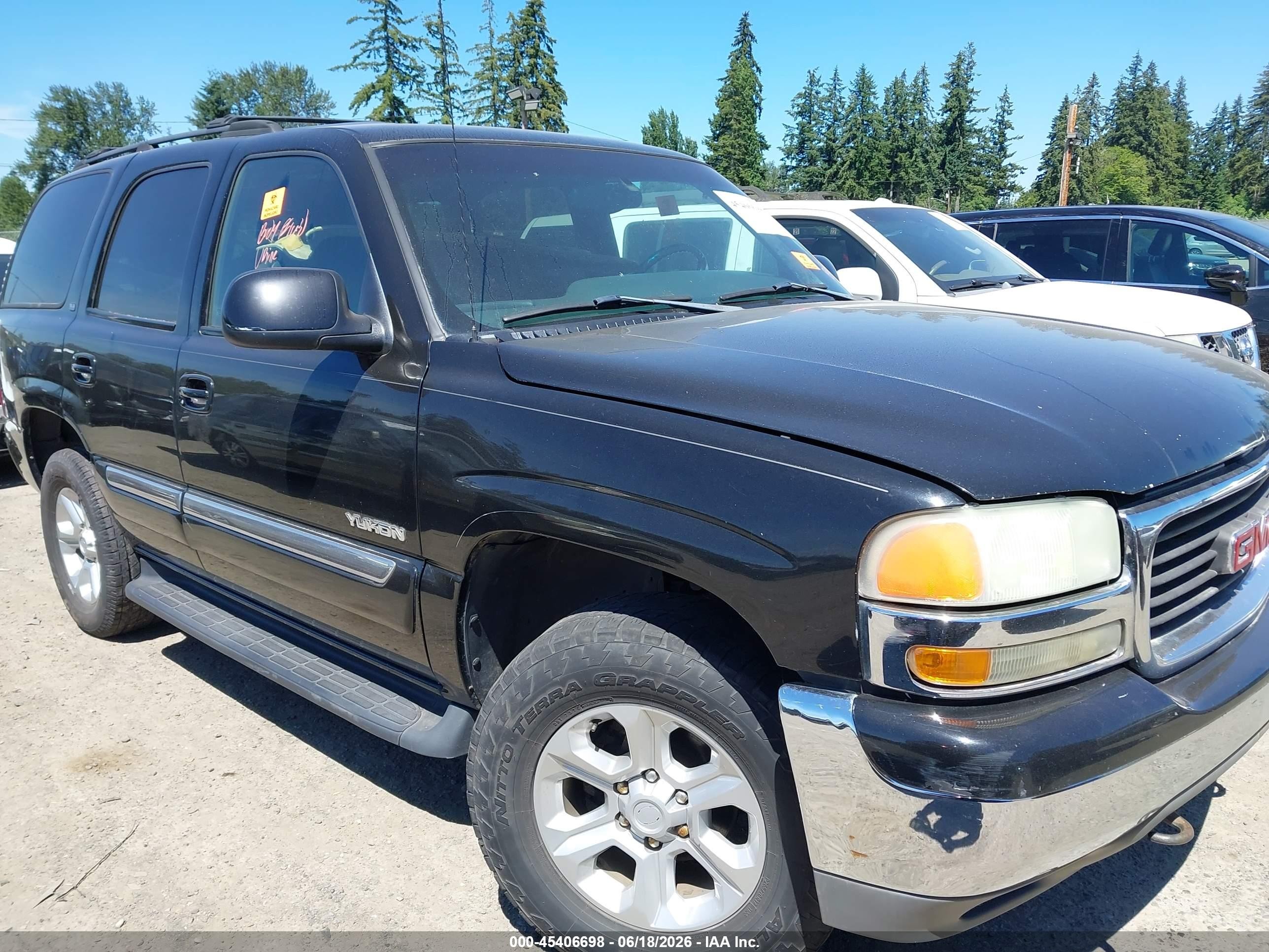 2002 GMC Yukon SLT, VIN 1GKEK13Z92R254521 — Normal wear