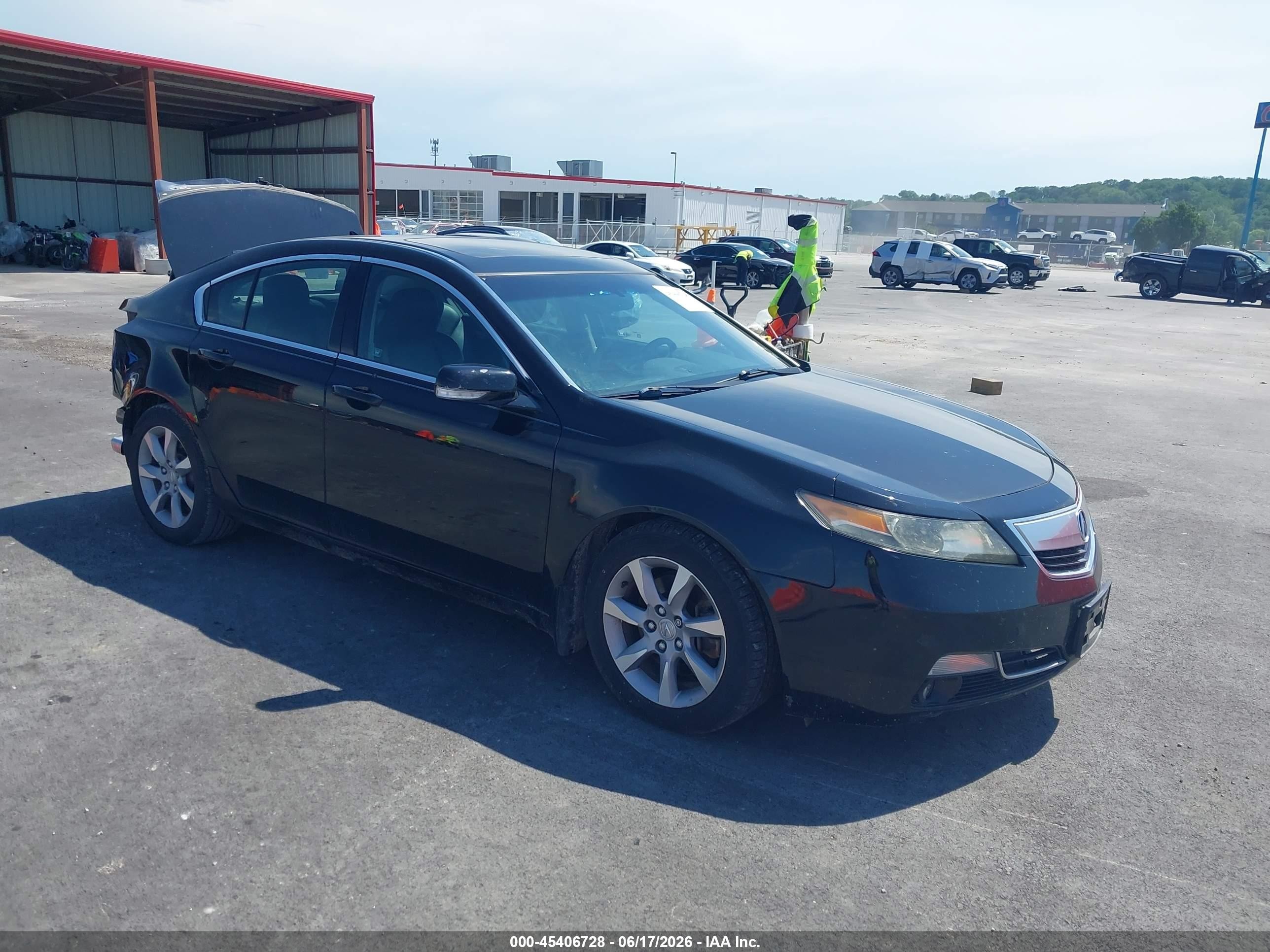 2012 Acura TL Technology, VIN 19UUA8F55CA011172 — Rear end