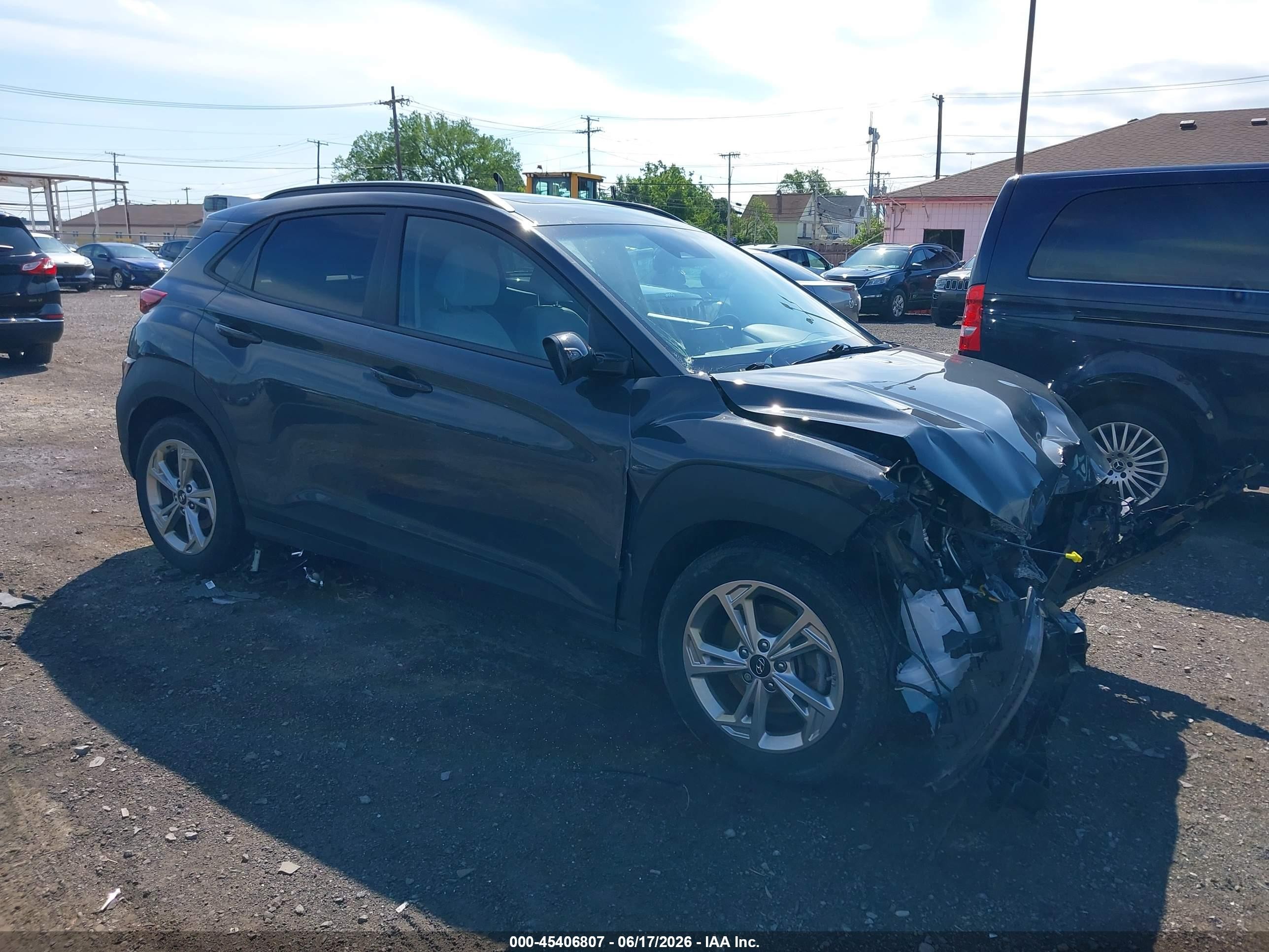2023 Hyundai Kona SEL, VIN KM8K3CAB8PU990413 — Front end