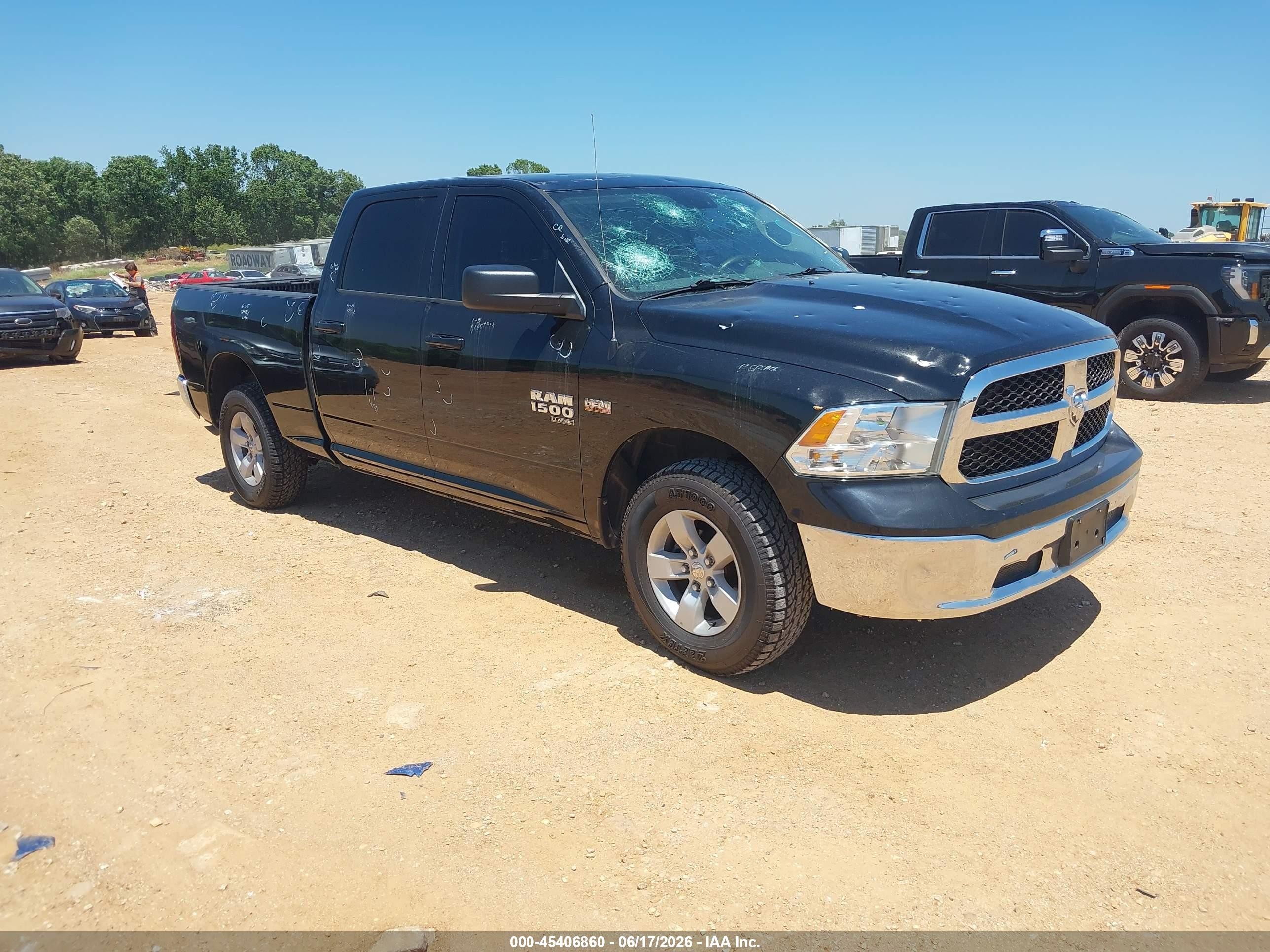 2020 Ram 1500 SLT, VIN 1C6RR7TTXLS111490 — Hail