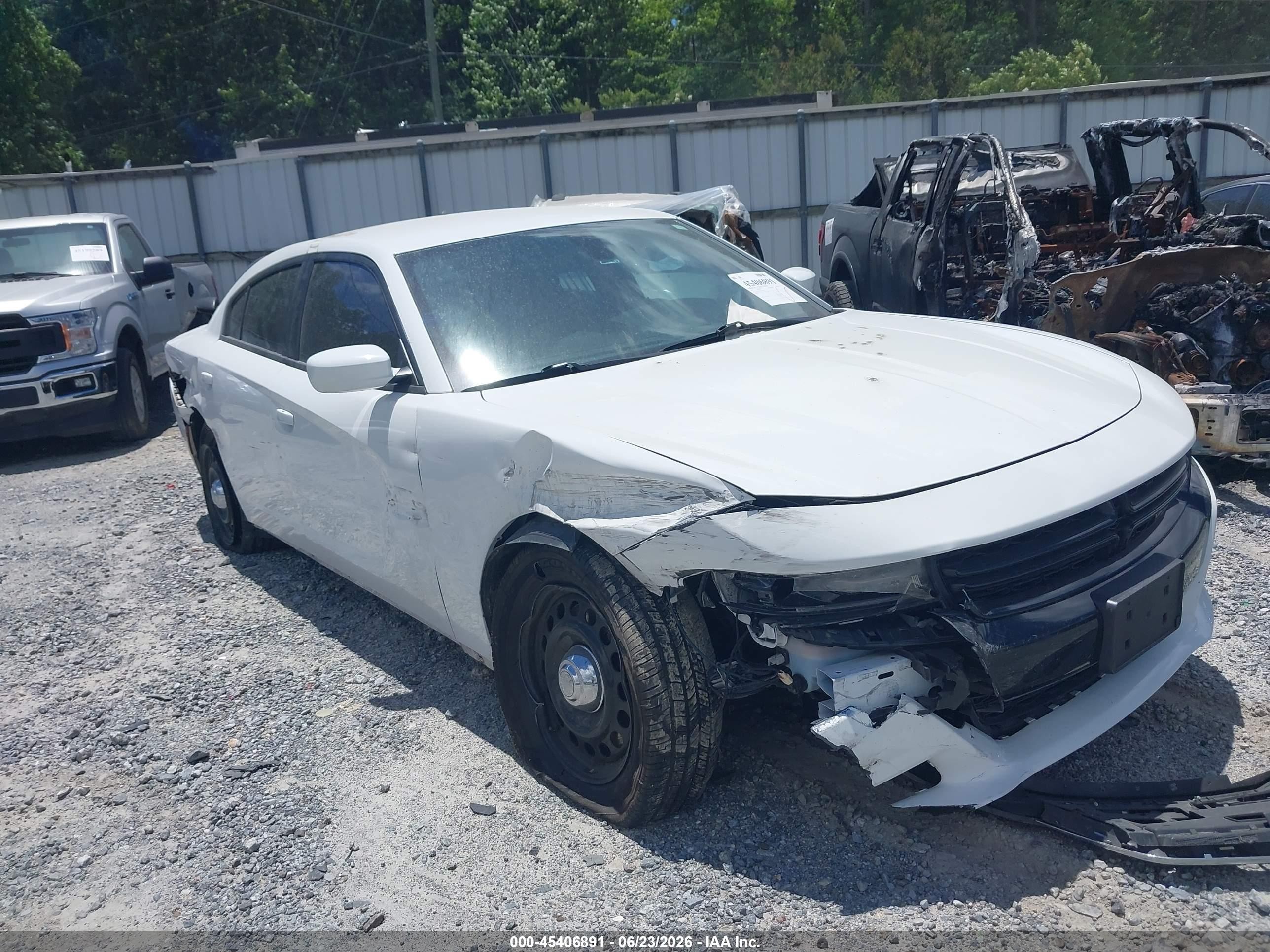 2021 Dodge Charger Police, VIN 2C3CDXKG6MH540835 — Front end