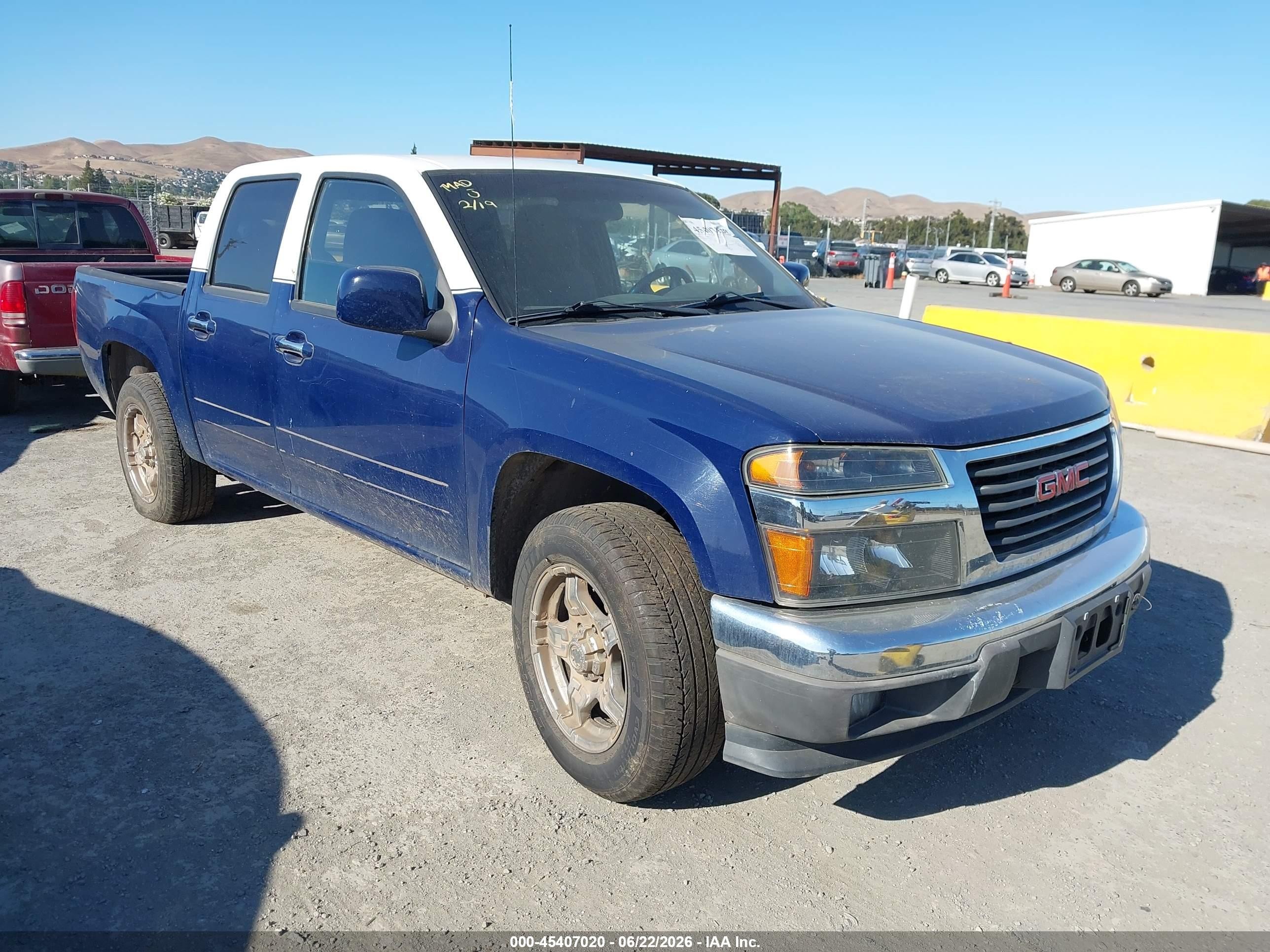 2012 GMC Canyon SLE1, VIN 1GTD5MFE9C8159991 — Обычный износ