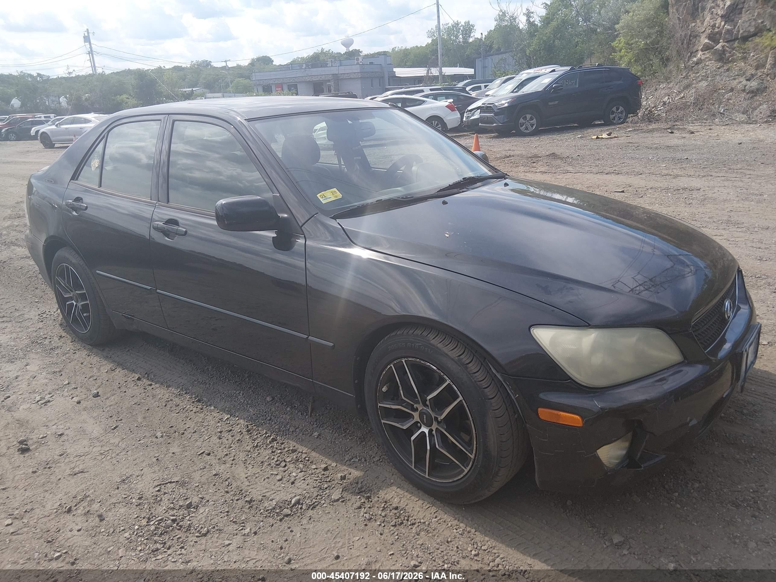 2002 Lexus IS 300/350, VIN JTHBD192920060335 — Normal wear