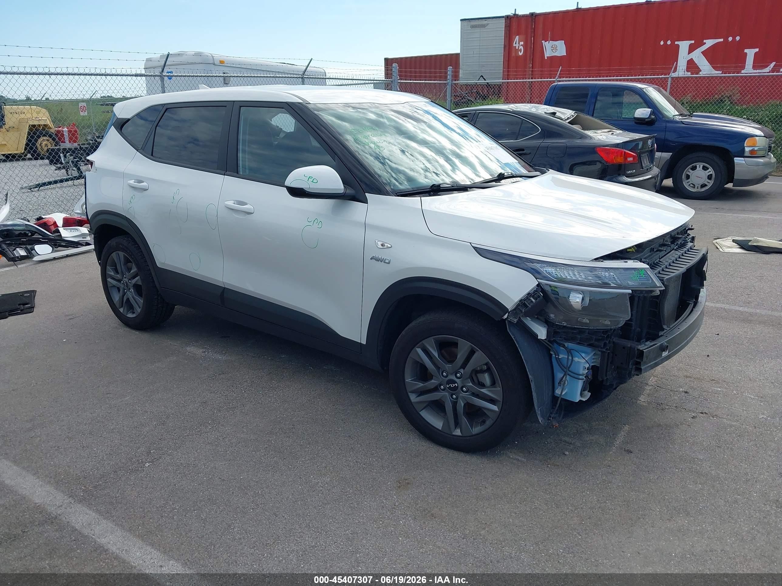 2022 Kia Seltos LX, VIN KNDEPCAAXN7334206 — All over
