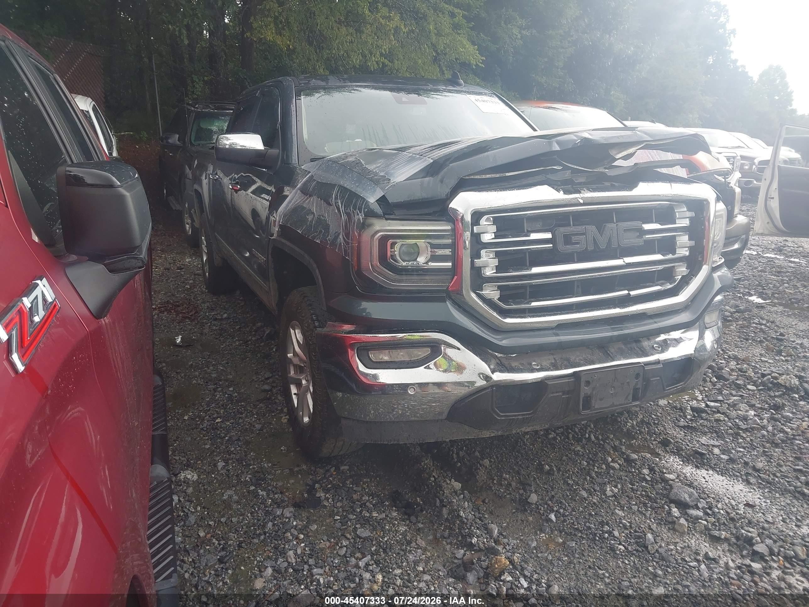 2018 GMC Sierra 1500 SLT, VIN 3GTU1NER2JG109558 — All over