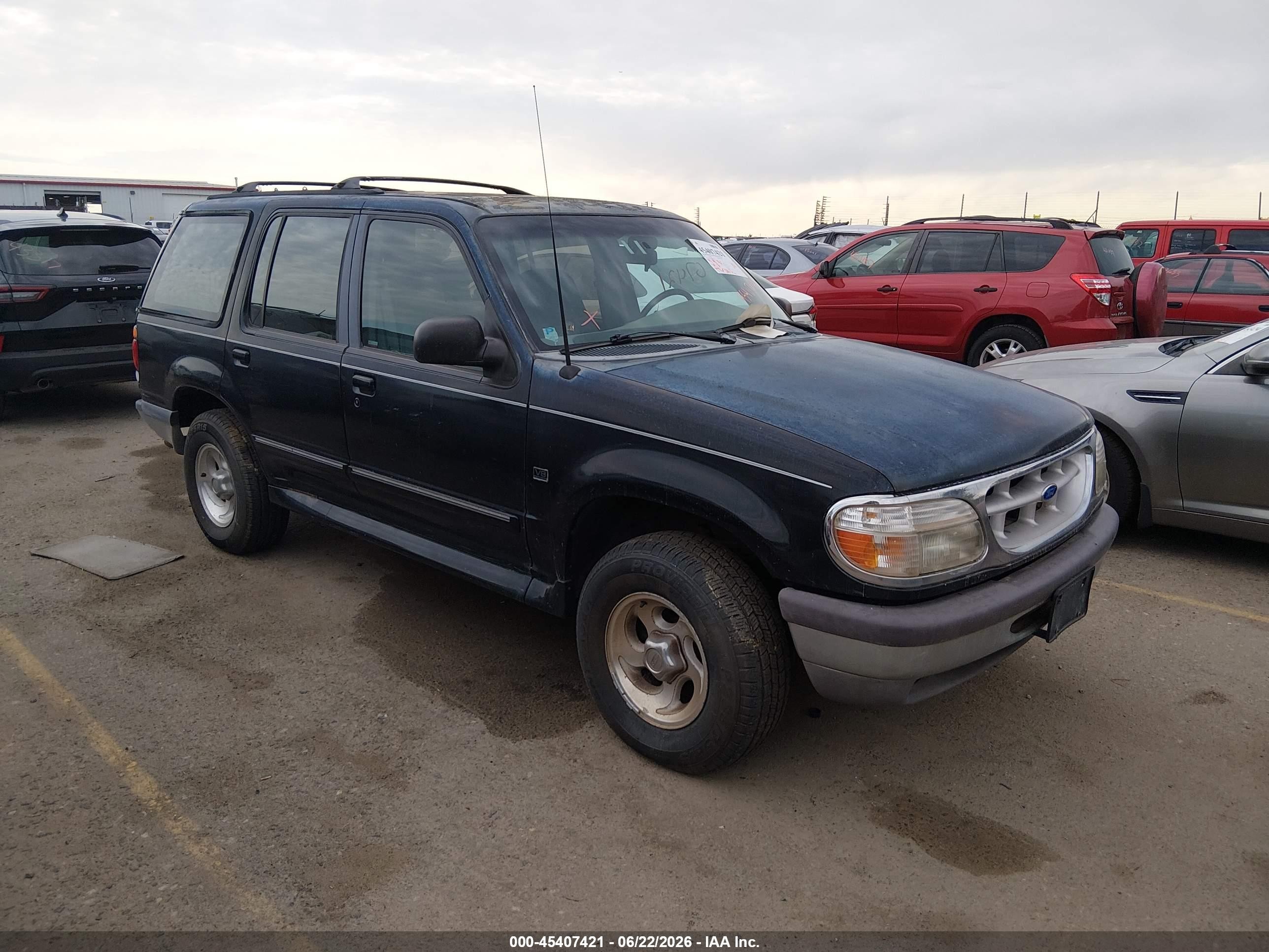 1997 Ford Explorer XLT, VIN 1FMDU35P0VUA98858 — Normal wear
