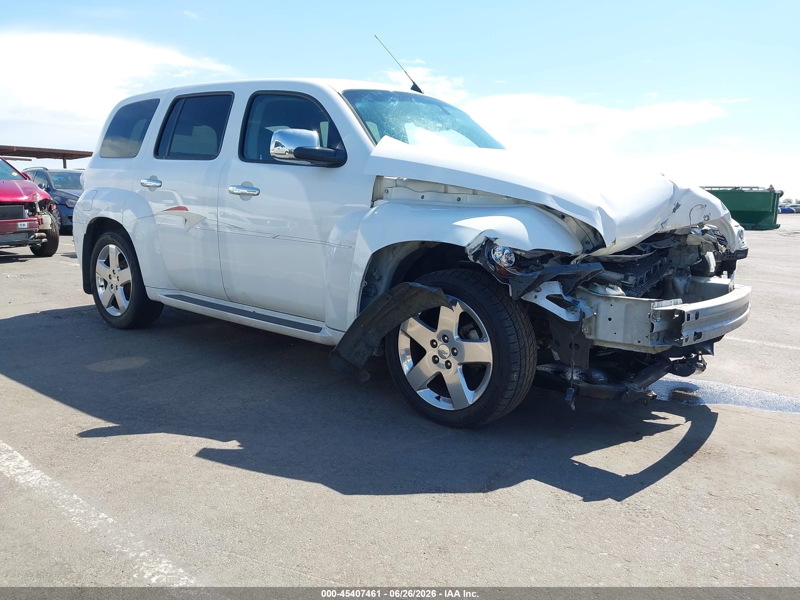 2008 Chevrolet HHR LT, VIN 3GNCA53P48S682005 — Front end