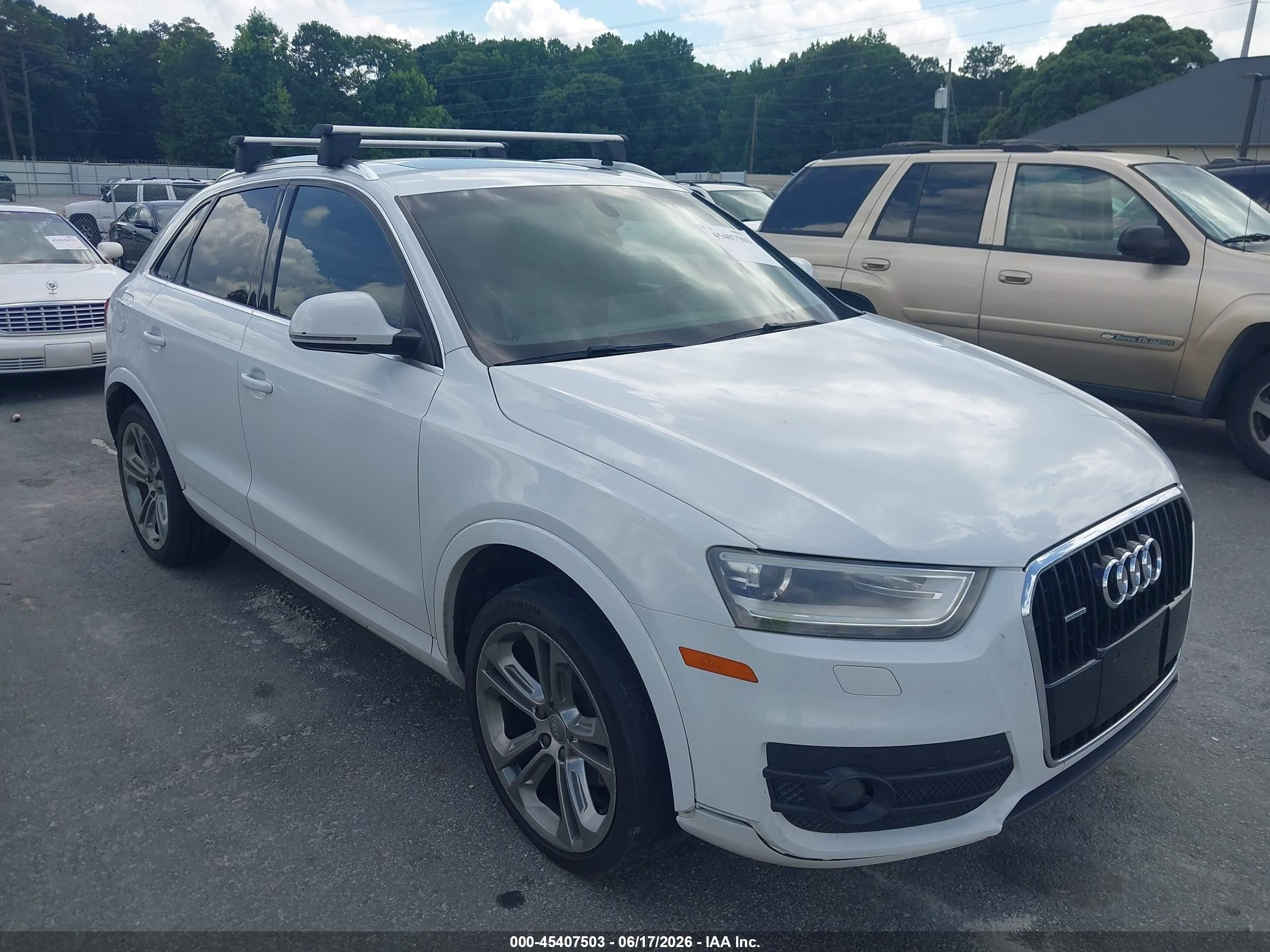 2015 Audi Q3 Prestige, VIN WA1GFCFS5FR009234 — Обычный износ