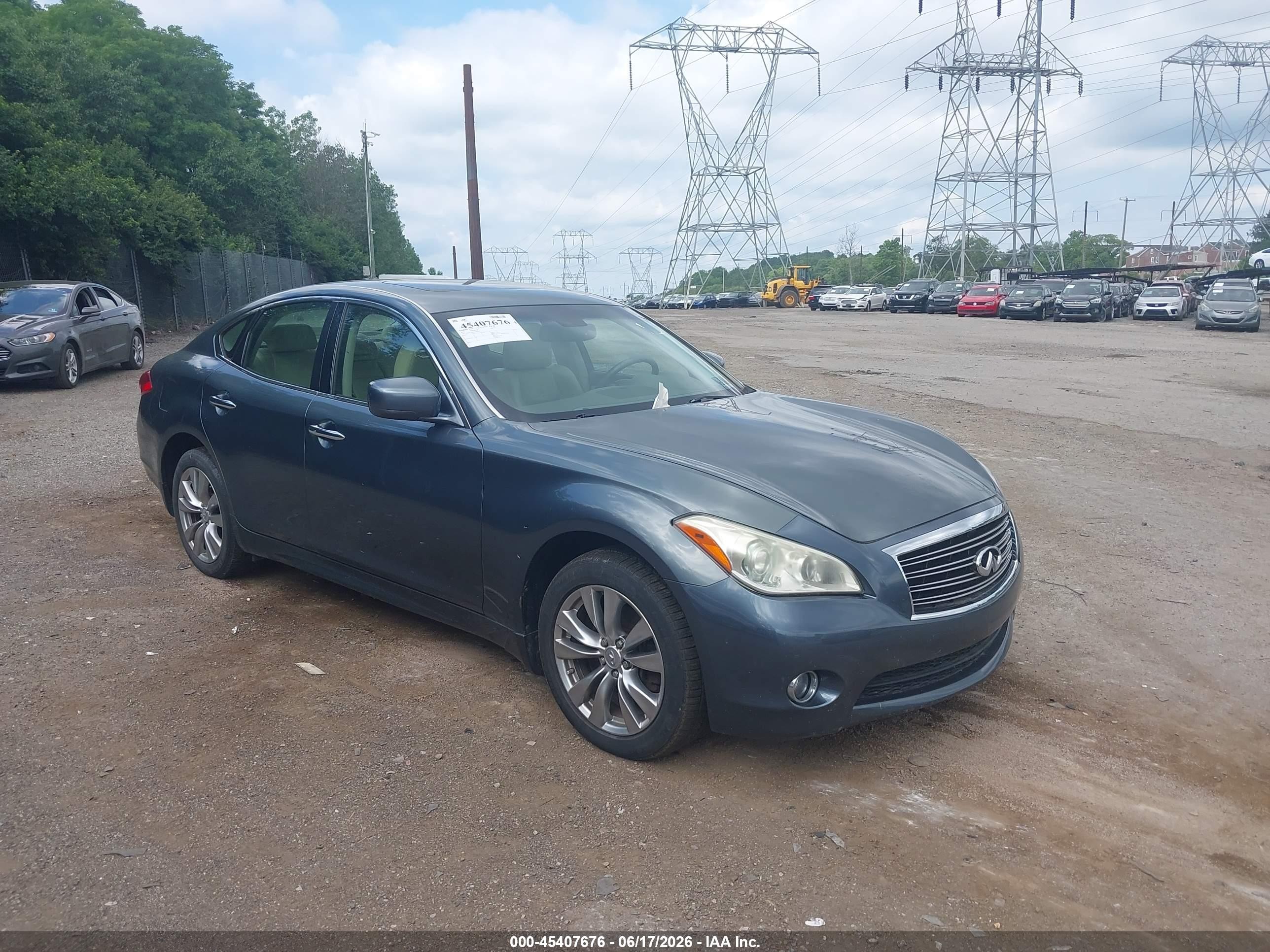 2012 Infiniti M, VIN JN1BY1AR6CM395113 — Normal wear