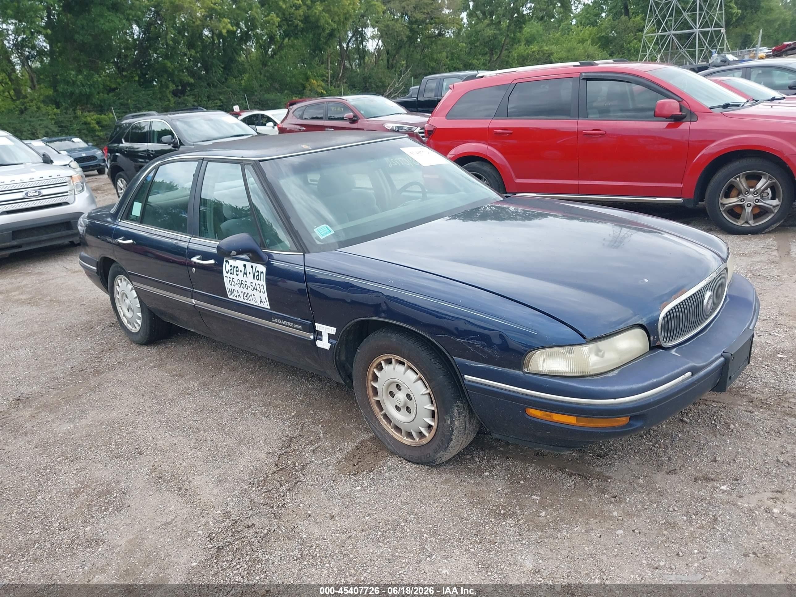 1998 Buick LeSabre Limited, VIN 1G4HR52K2WH428484 — Обычный износ