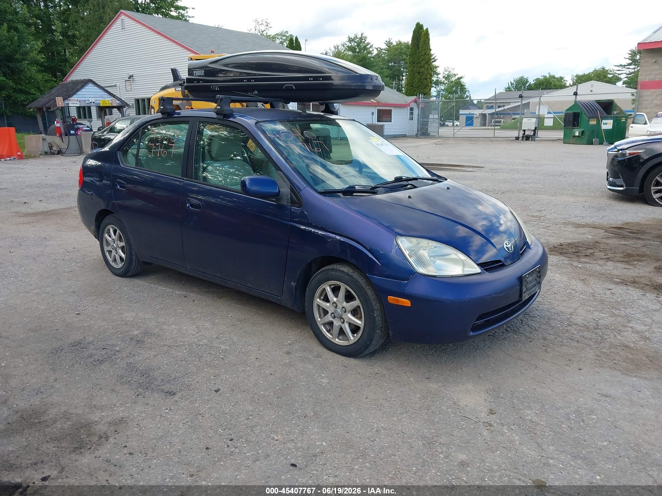 2002 Toyota Prius, VIN JT2BK18U620039106 — Normal wear