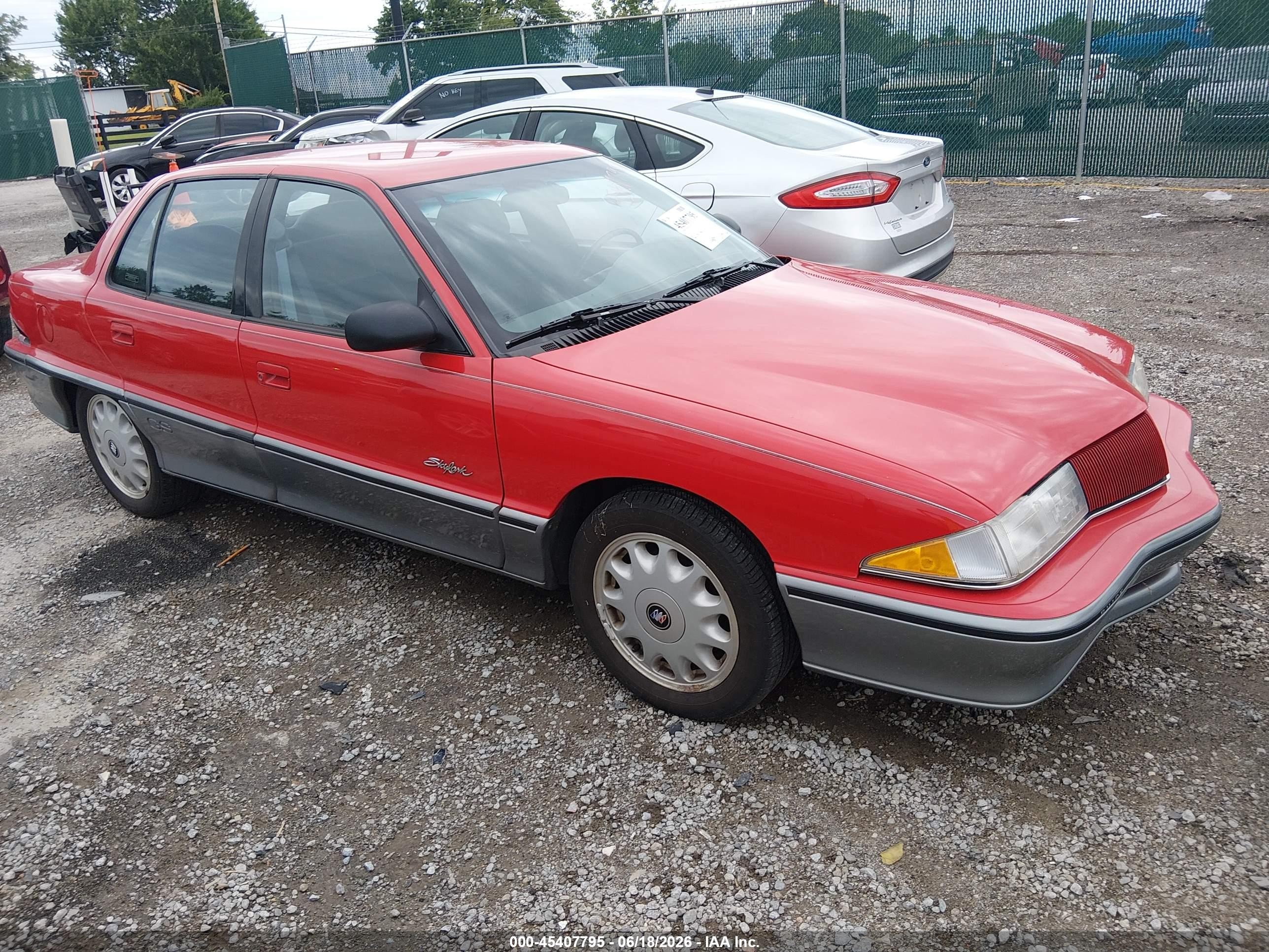 1995 Buick Skylark Custom, VIN 1G4NV55M2SC440377 — Normal wear