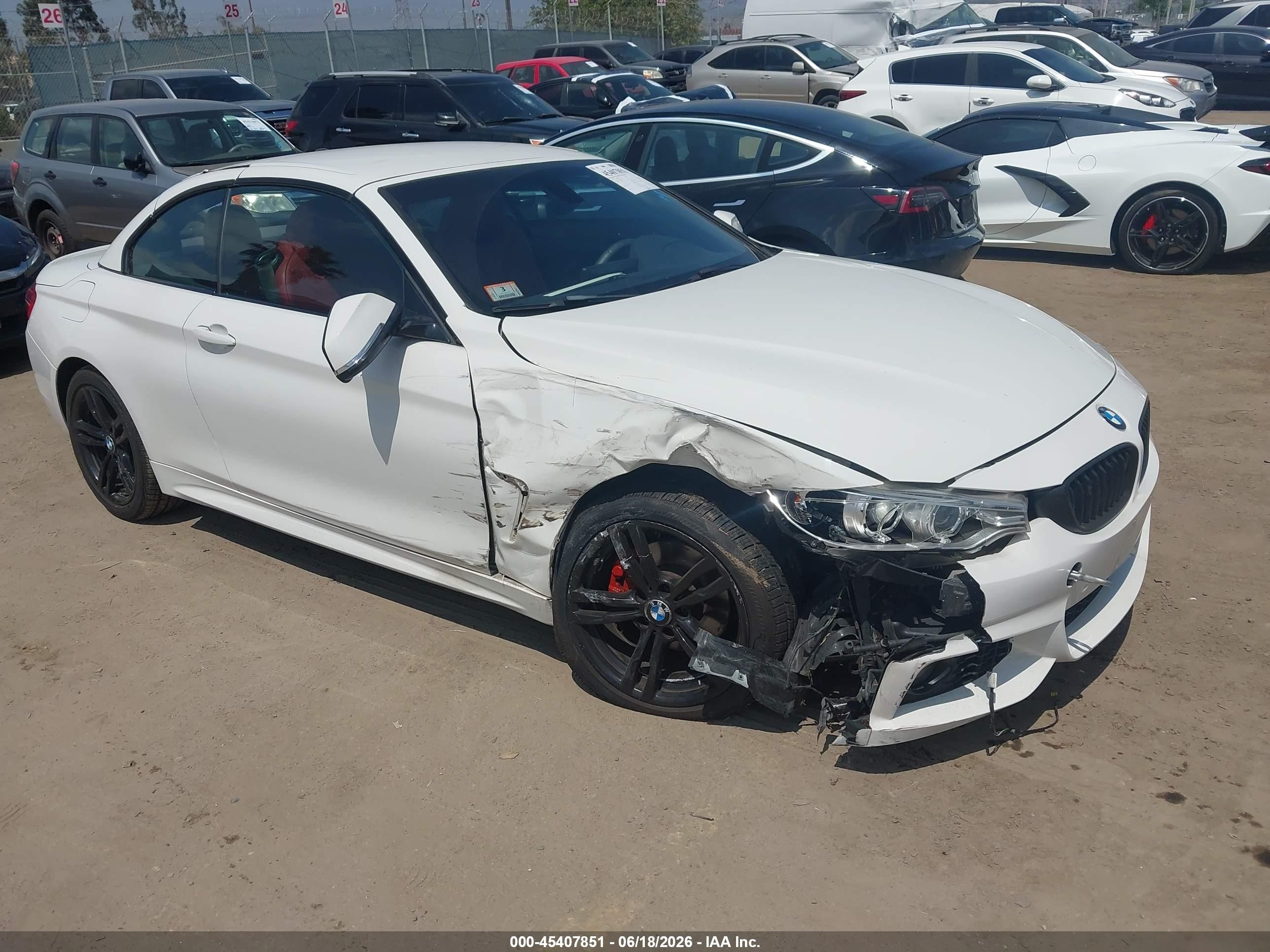 2014 BMW 4 Series 428i, VIN WBA3V7C54EP770860 — Front end
