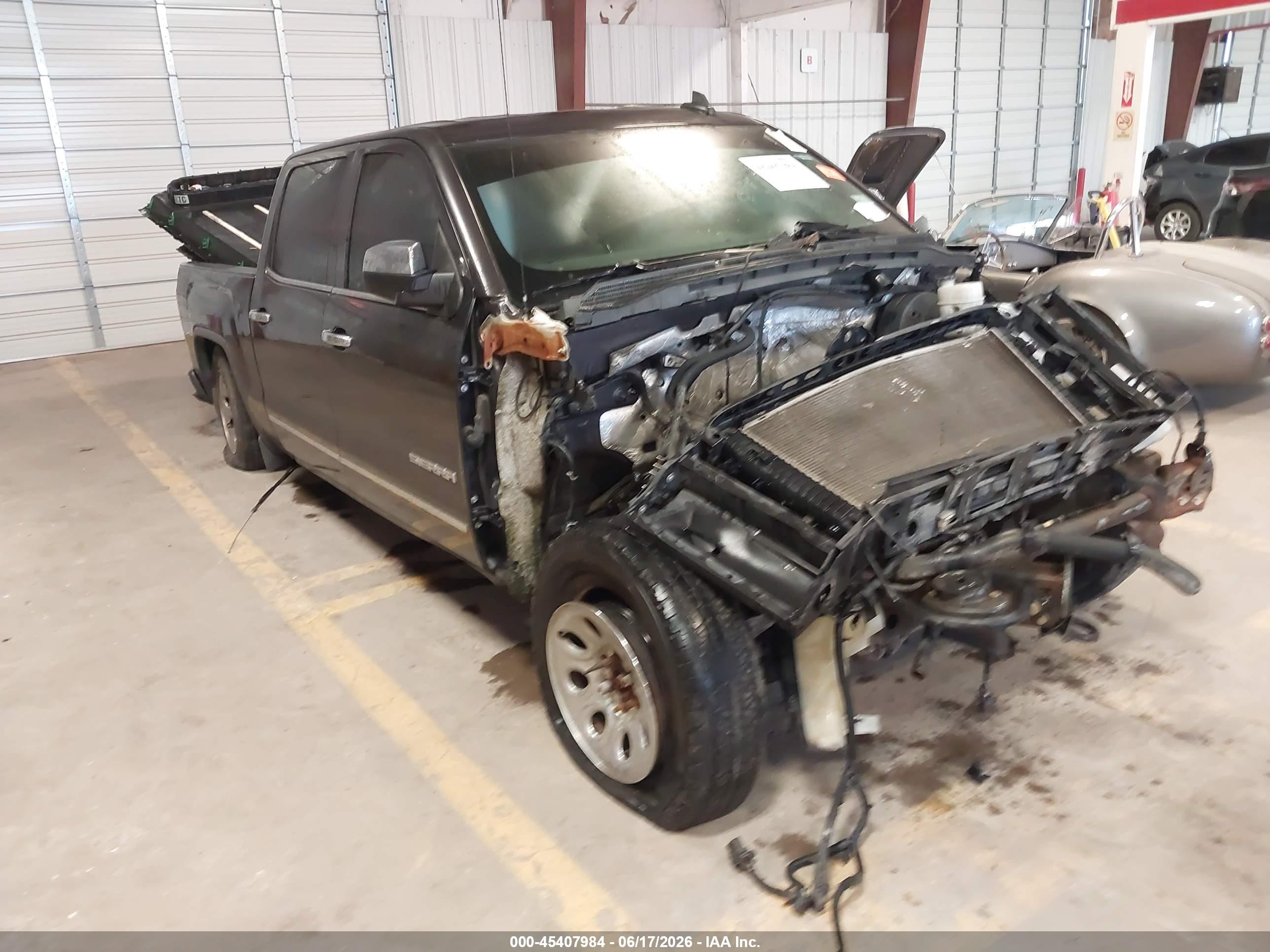 2016 GMC Sierra 1500 SLT, VIN 3GTU2NEC3GG315053 — Stripped
