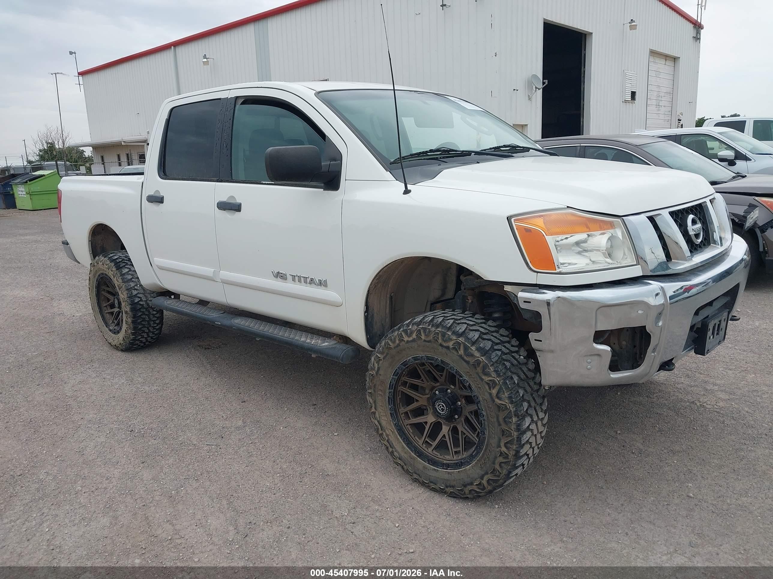 2008 Nissan Titan XE, VIN 1N6BA07C58N346496 — Repossession