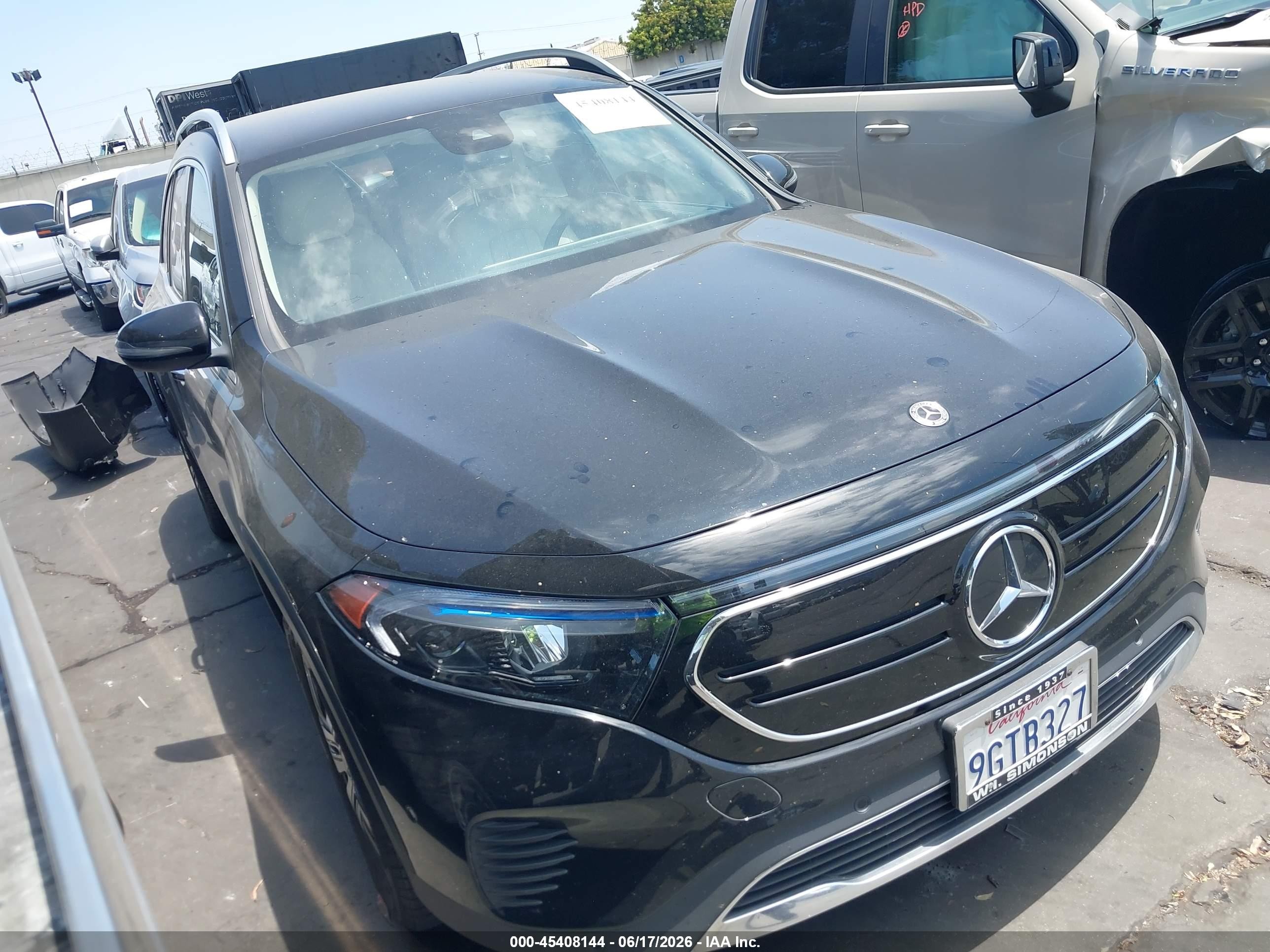 2023 Mercedes-Benz EQB 300, VIN W1N9M0KB3PN076473 — Rear end