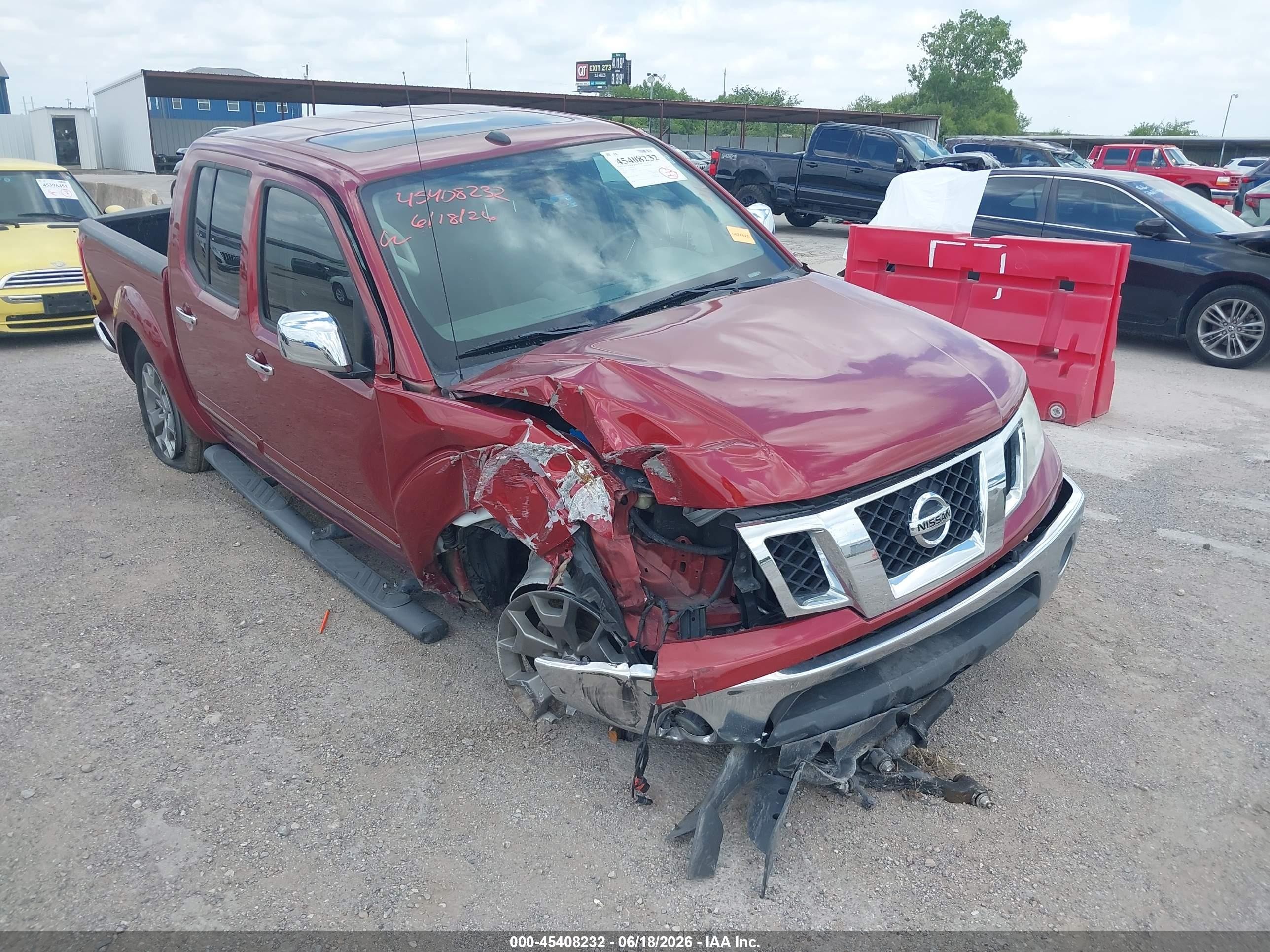 2019 Nissan Frontier SV, VIN 1N6AD0ER0KN755443 — Side