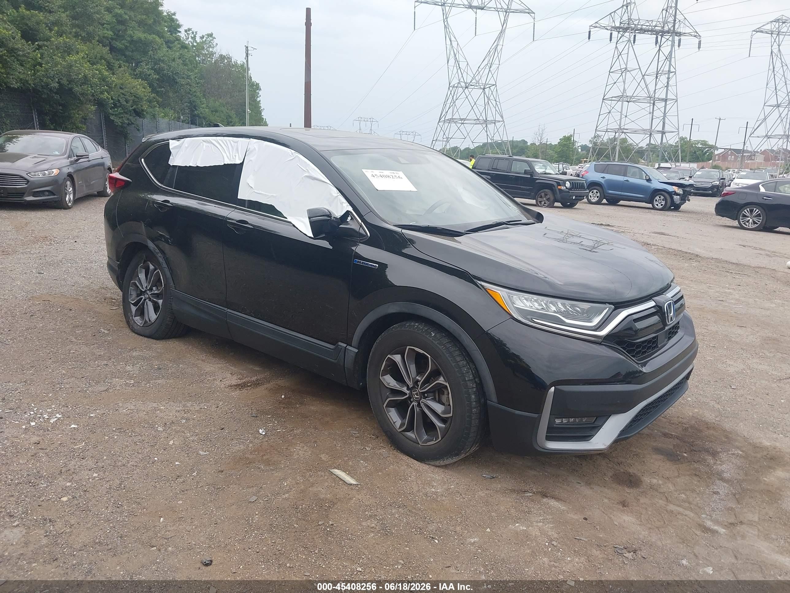 2020 Honda CR-V EX-L, VIN 7FART6H85LE010397 — Rear end