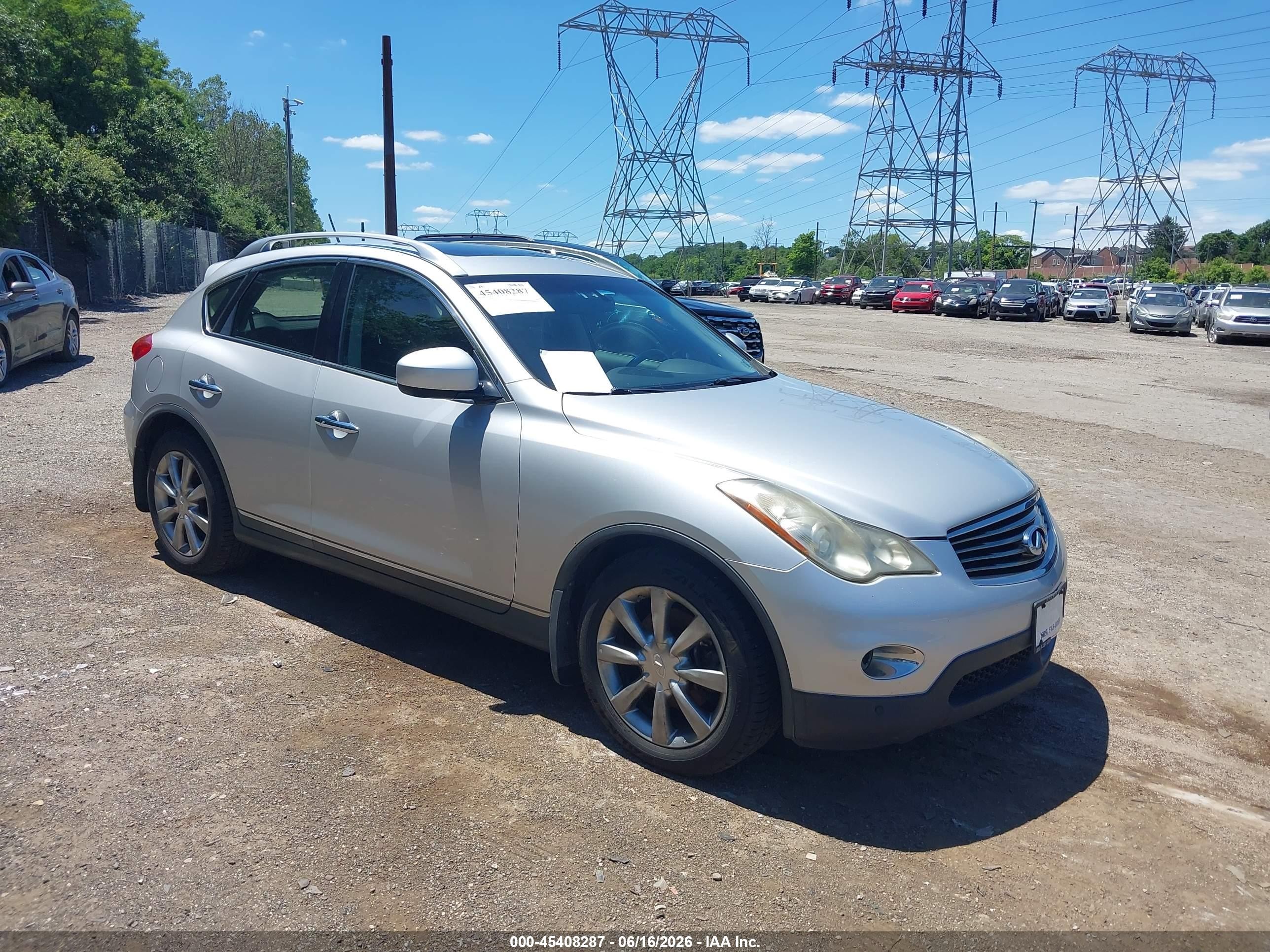 2011 Infiniti EX Journey, VIN JN1AJ0HR1BM850934 — Normal wear