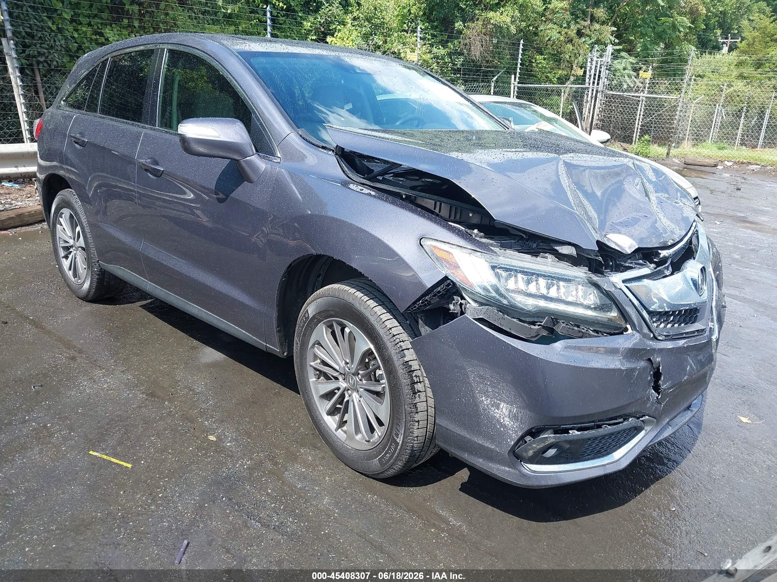 2017 Acura RDX Advance, VIN 5J8TB4H70HL024441 — Front end