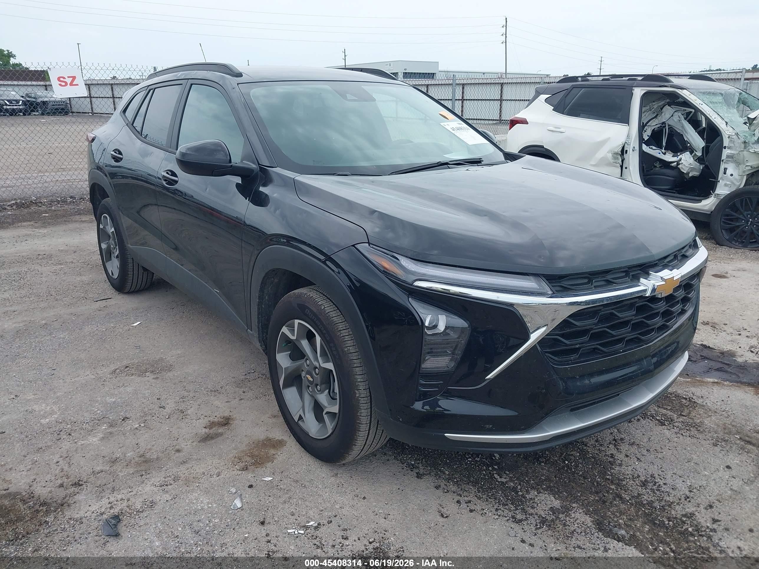 2025 Chevrolet Trax LT, VIN KL77LHEP4SC340597 — Hail