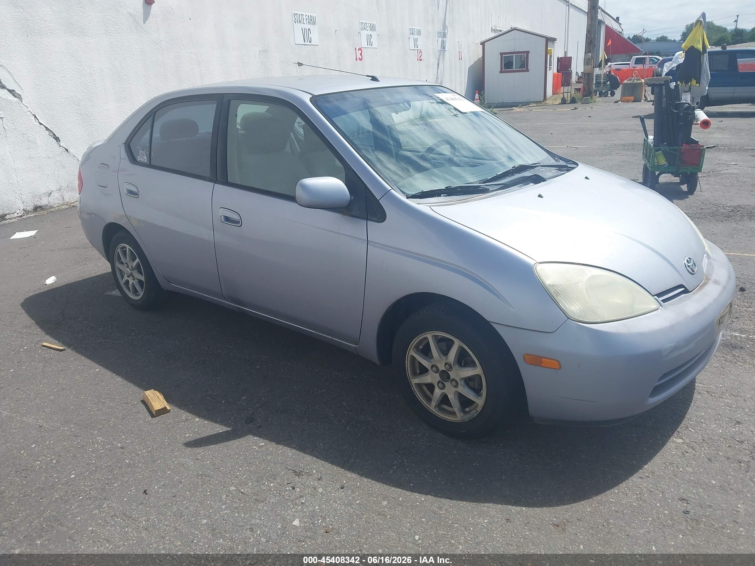 2002 Toyota Prius, VIN JT2BK12UX20044088 — Normal wear