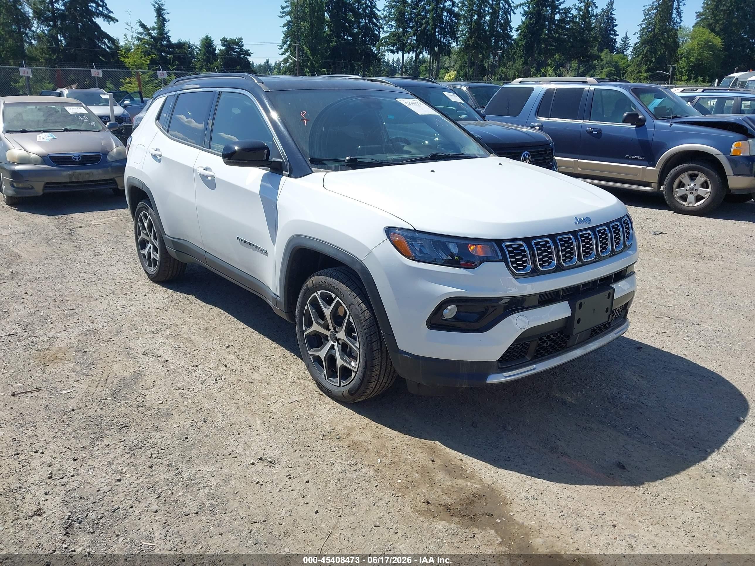 2025 Jeep Compass Limited, VIN 3C4NJDCNXST590828 — Перед