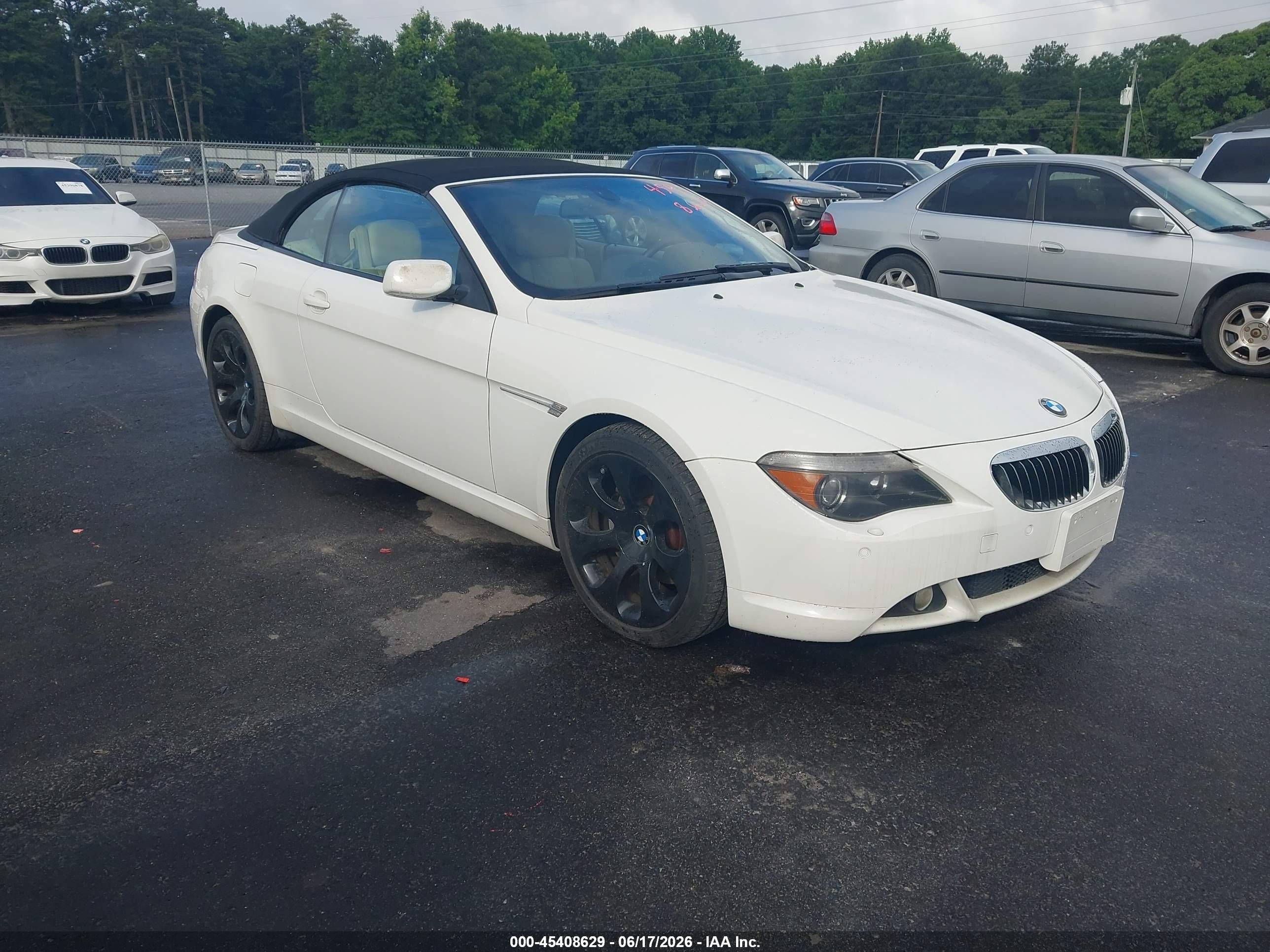 2004 BMW 6 Series 645Ci, VIN WBAEK73414B321530 — Normal wear