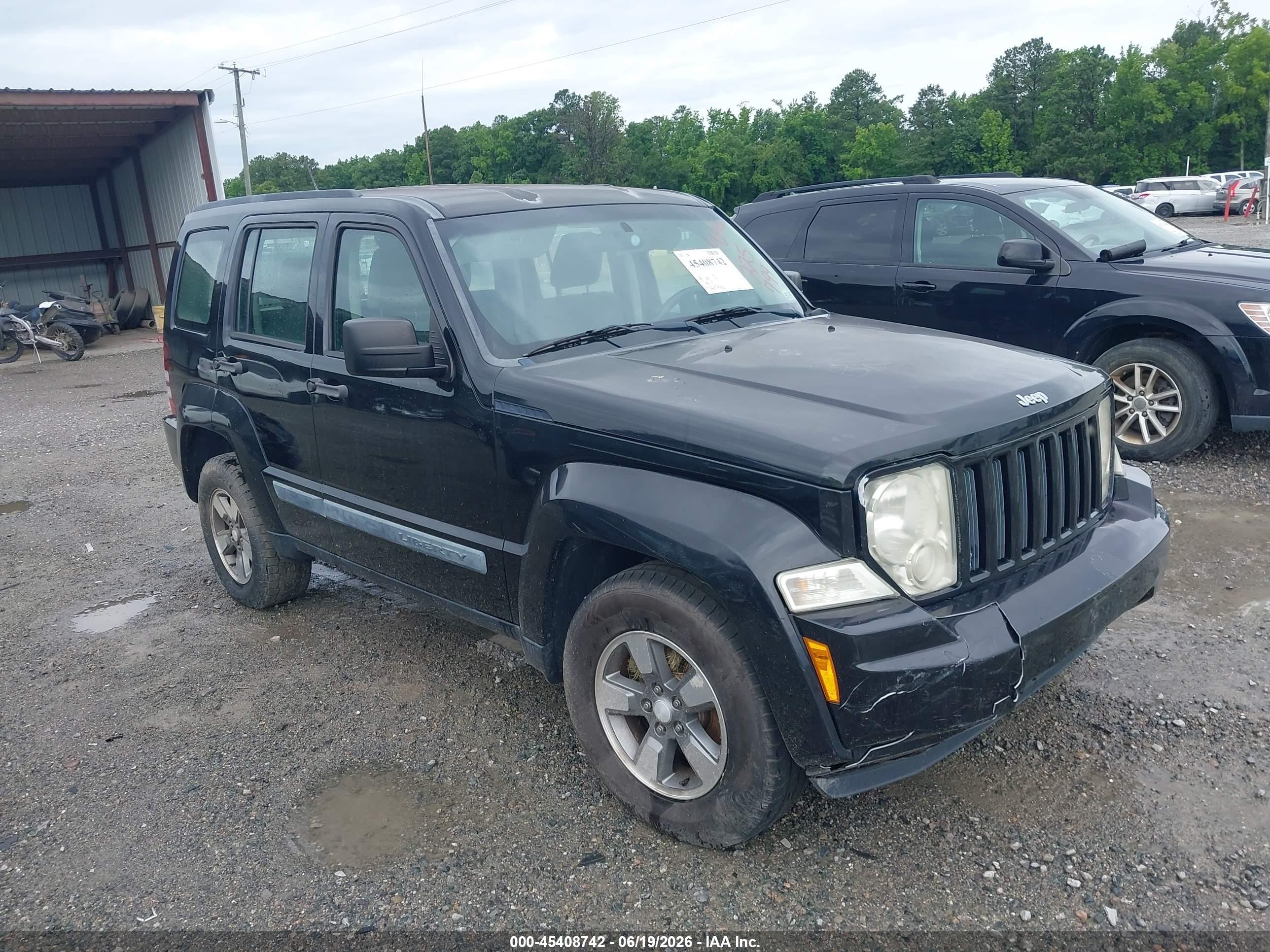 2008 Jeep Liberty Sport, VIN 1J8GN28K88W225799 — Repossession
