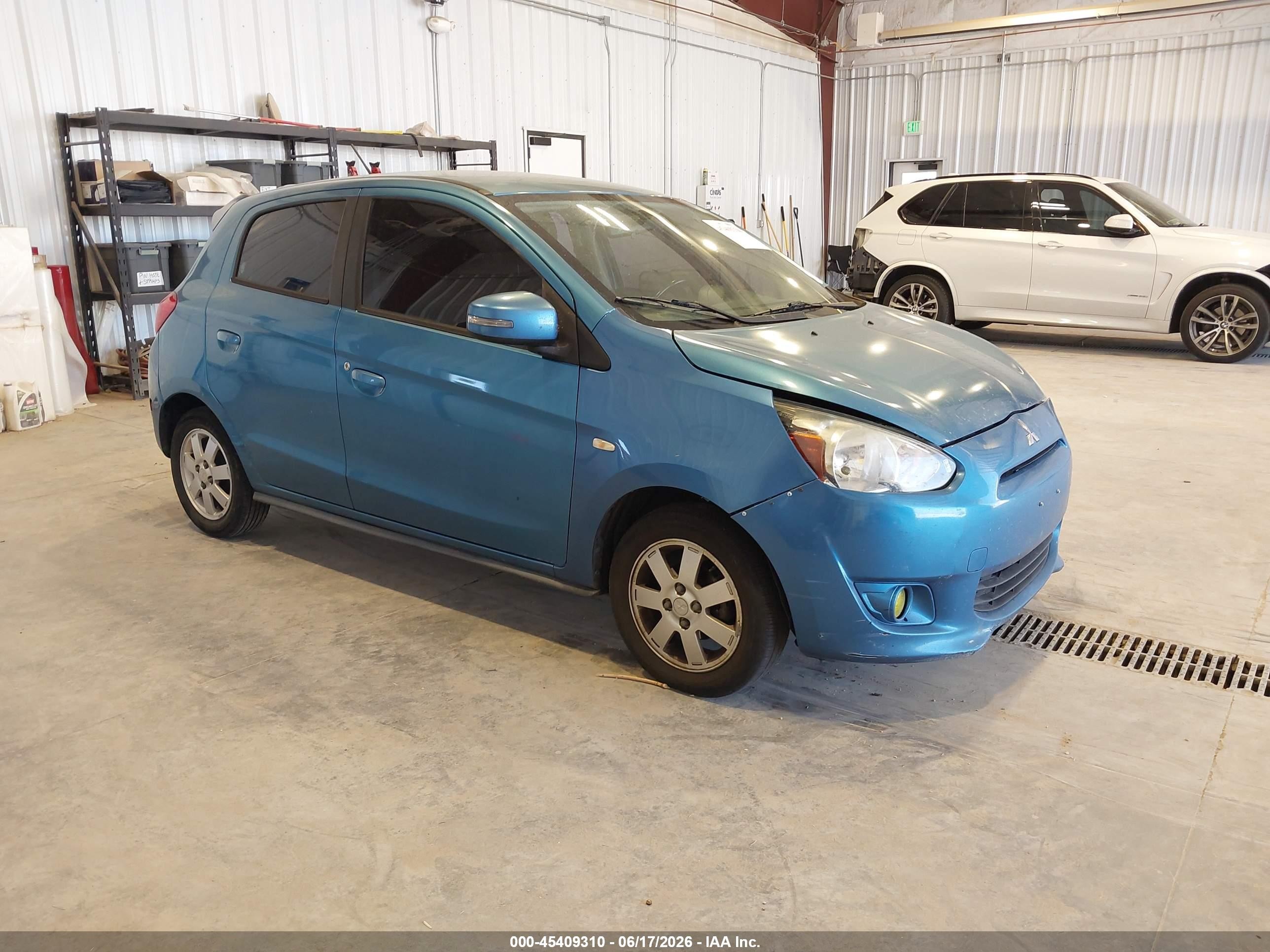2015 Mitsubishi Mirage ES, VIN ML32A4HJ0FH054308 — Not stated