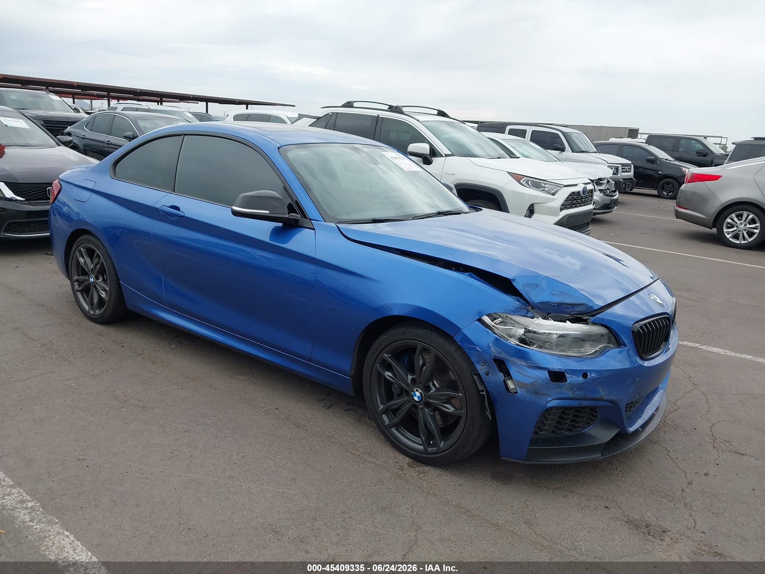 2017 BMW 2 Series M240i, VIN WBA2G1C56HV638721 — Front end