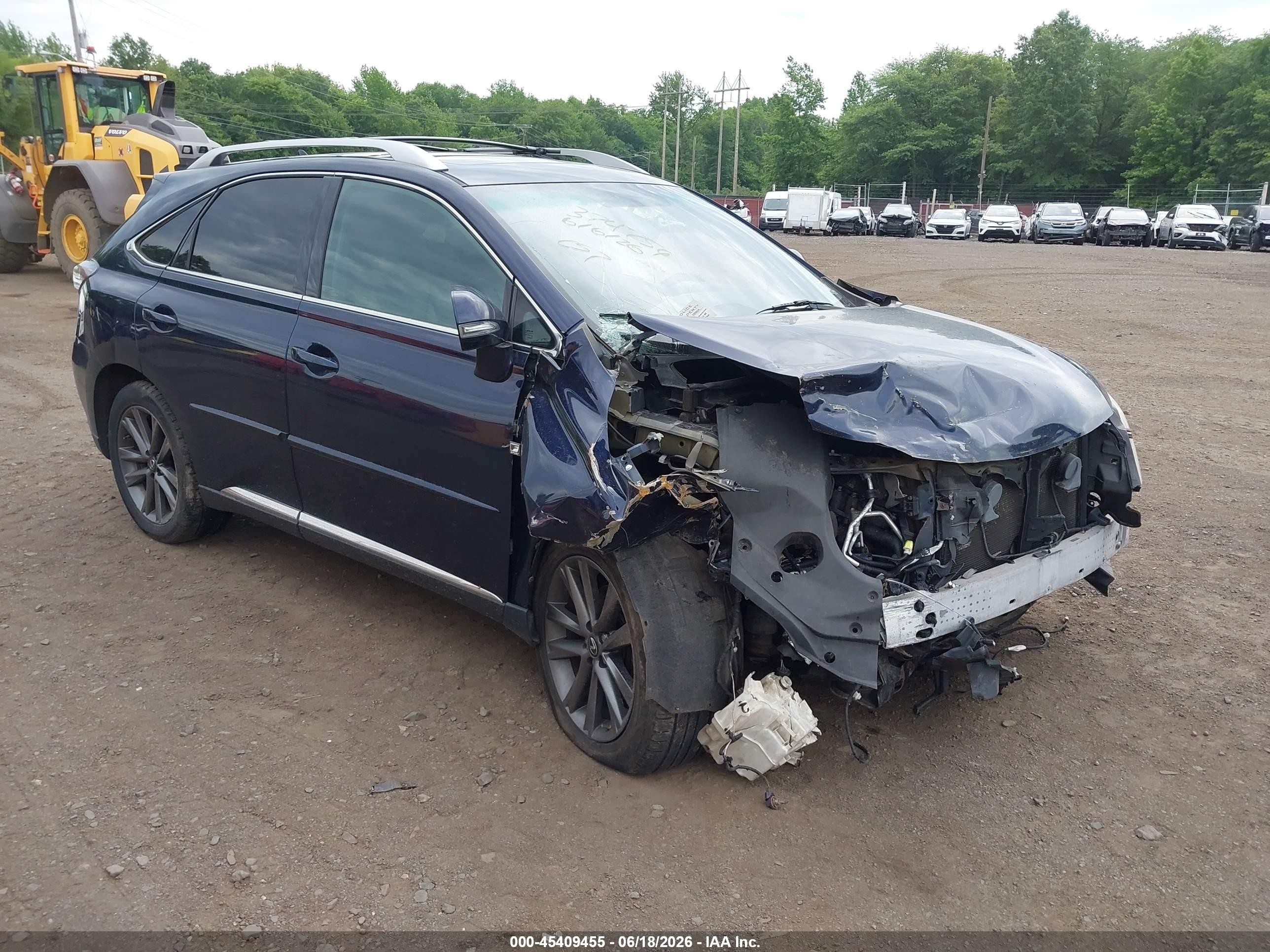 2013 Lexus RX 350, VIN 2T2BK1BAXDC214581 — Front end