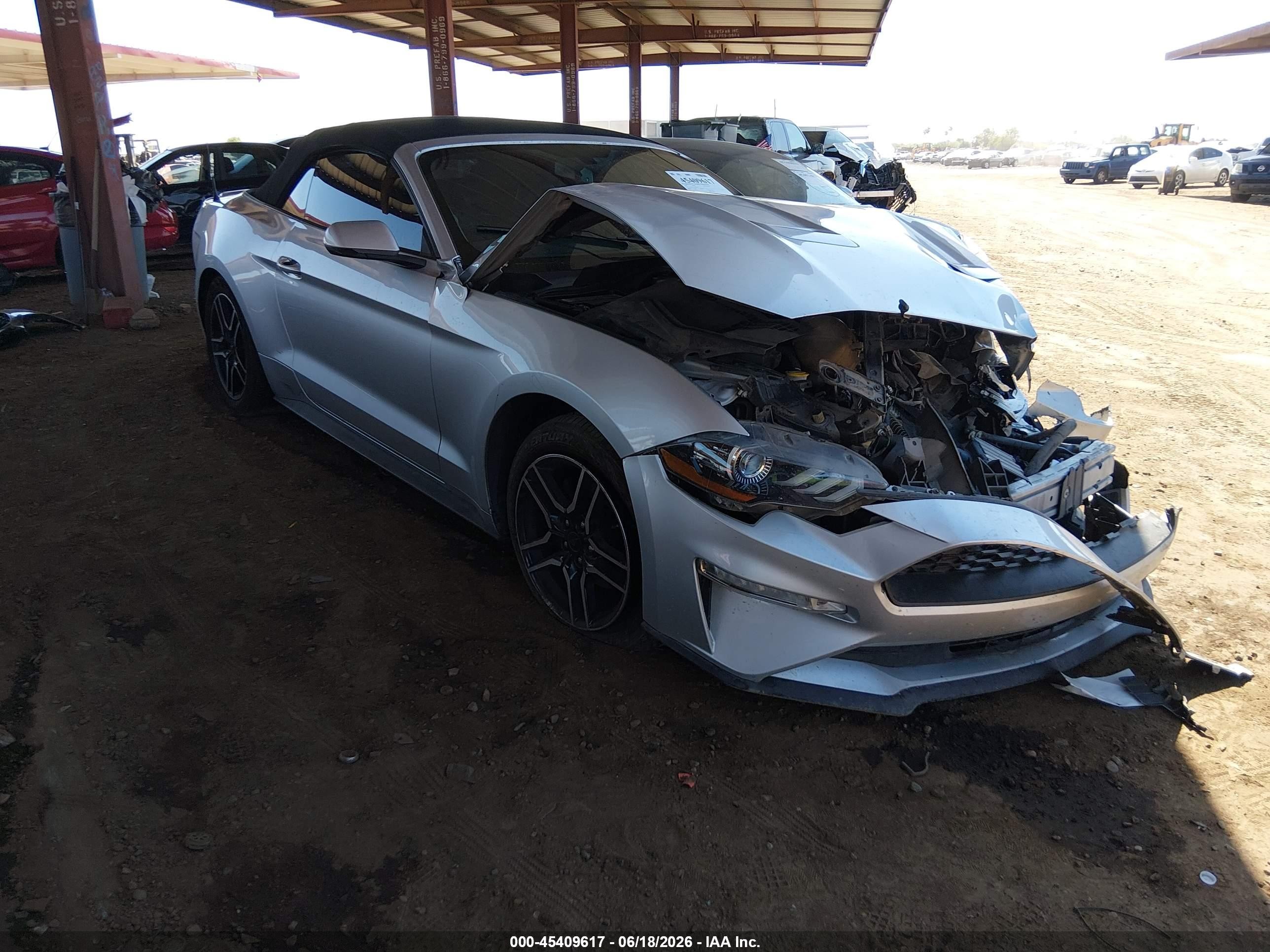 2019 Ford Mustang EcoBoost Premium, VIN 1FATP8UH1K5181743 — Front end