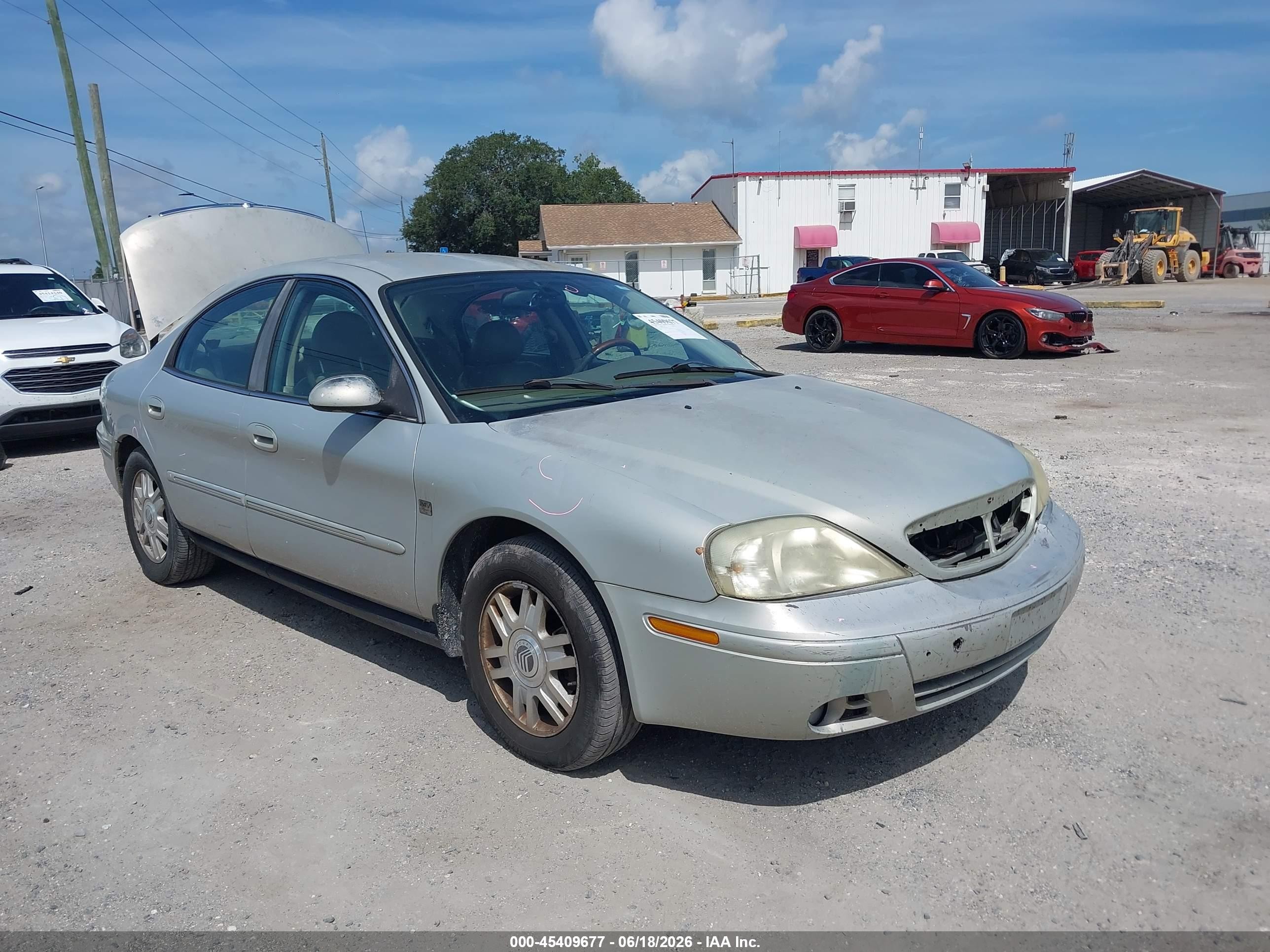 2005 Mercury Sable LS, VIN 1MEFM55S95A621937 — Зад