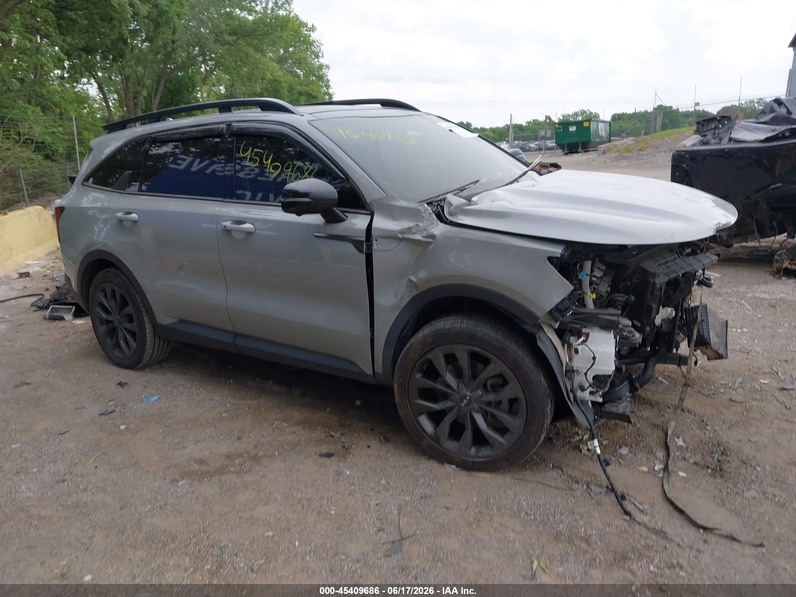 2022 Kia Sorento X-Line SX Prestige, VIN 5XYRKDLF8NG104181 — All over