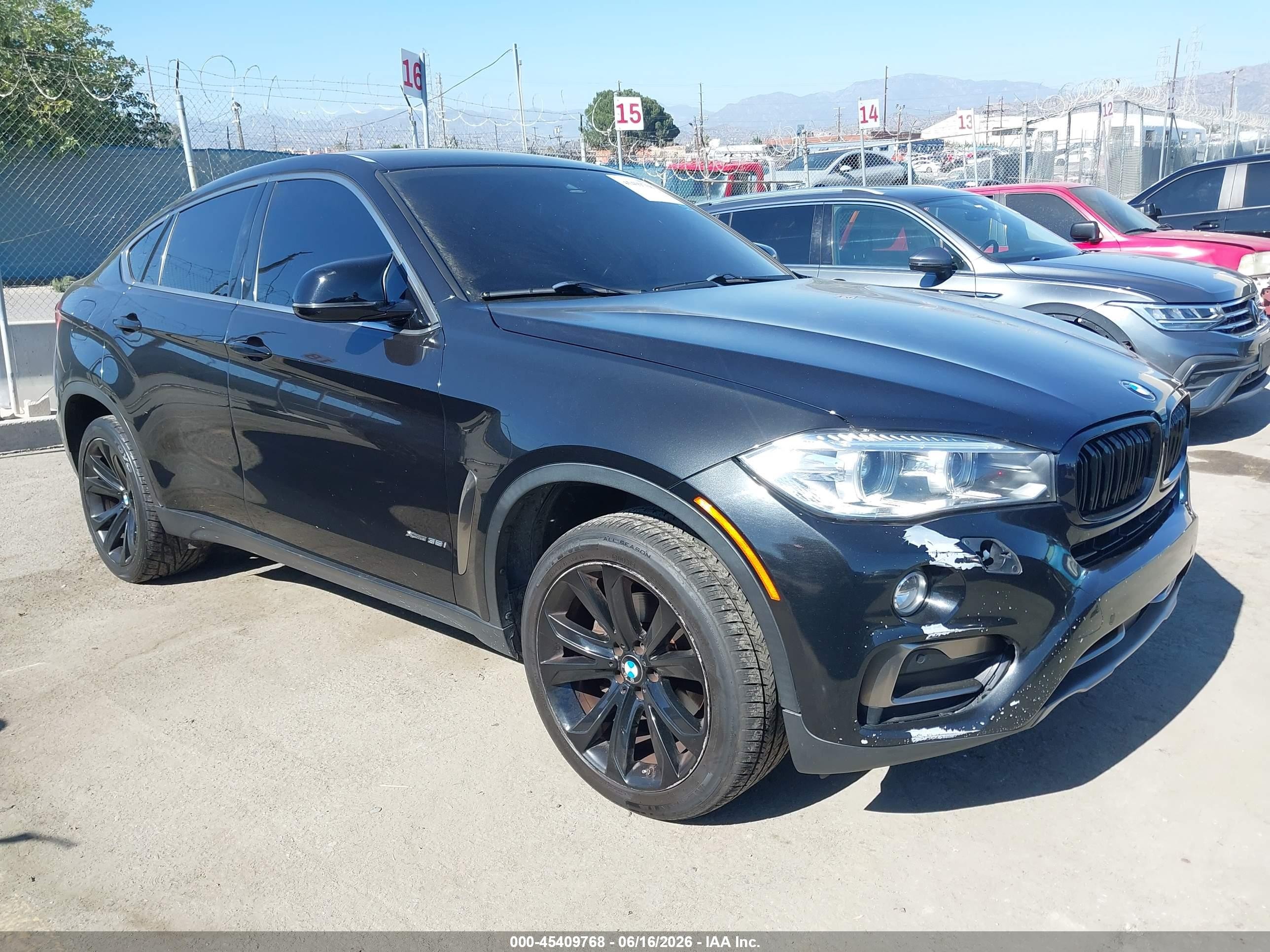 2017 BMW X6 xDrive35i, VIN 5UXKU2C32H0X46961 — Normal wear