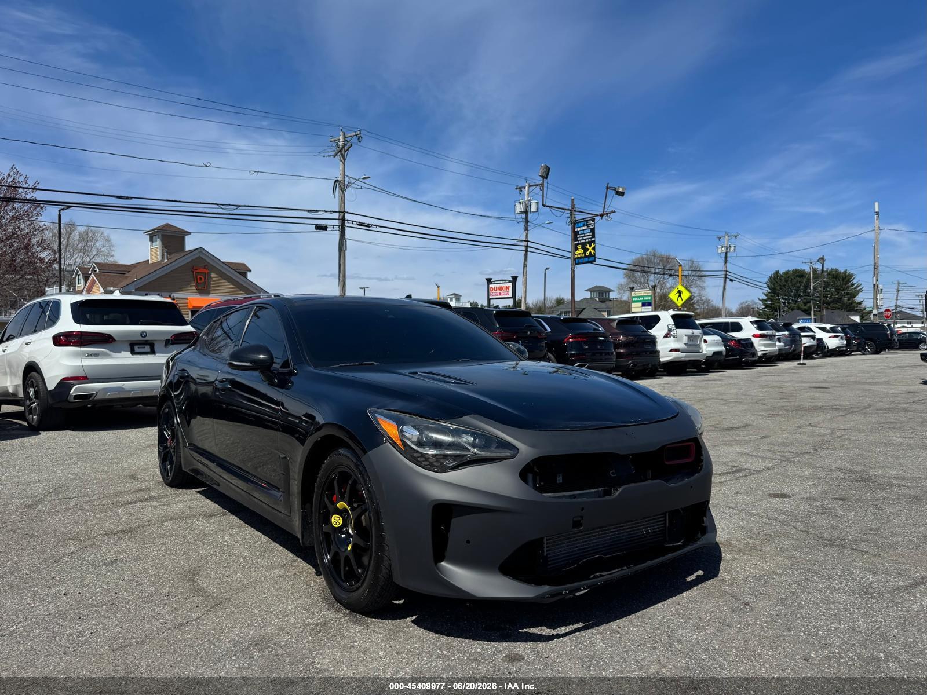 2019 Kia Stinger GT2, VIN KNAE55LC9K6057823 — Auction photo