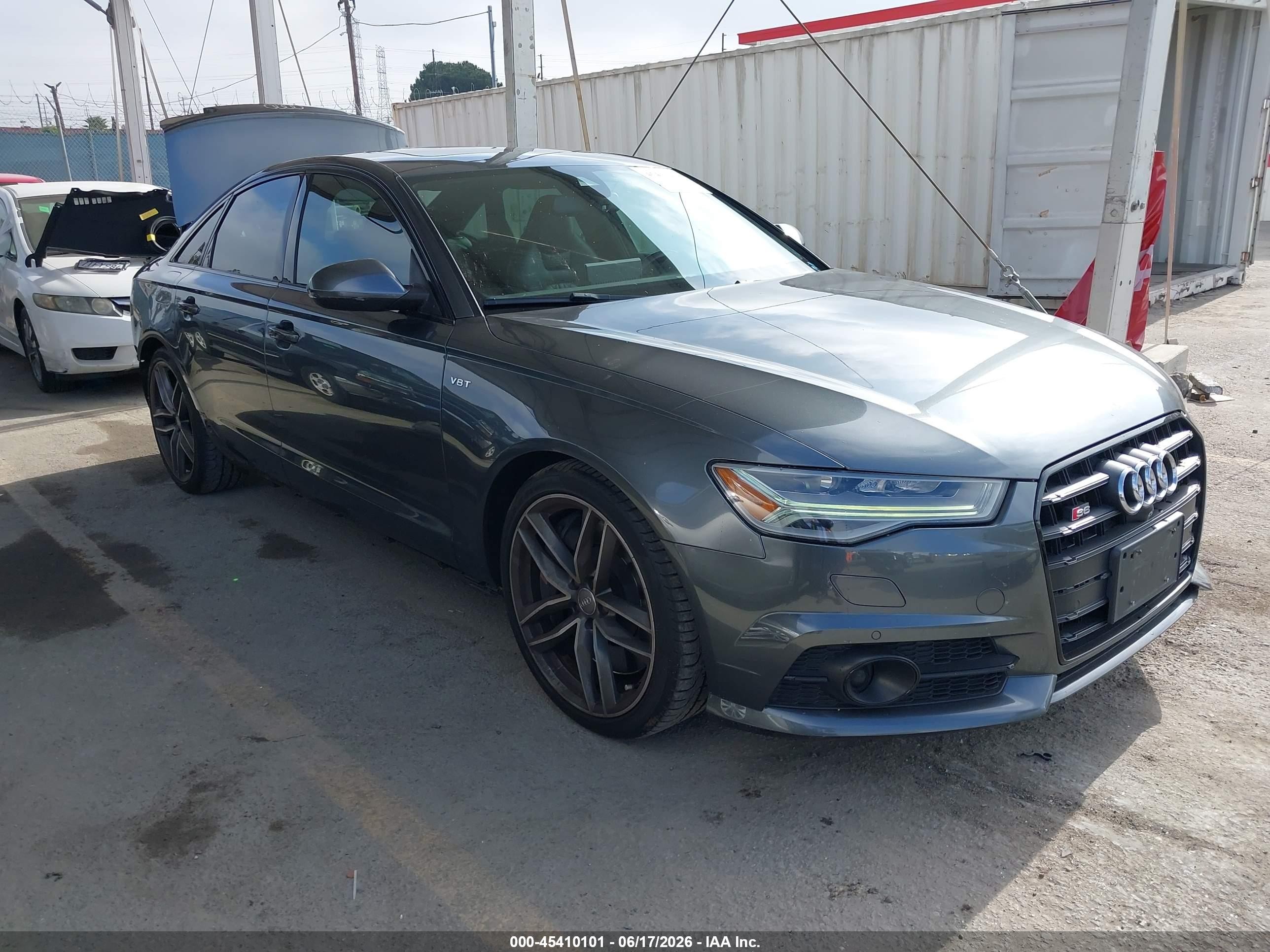 2016 Audi S6 Premium Plus, VIN WAUF2AFC0GN124209 — Rear end
