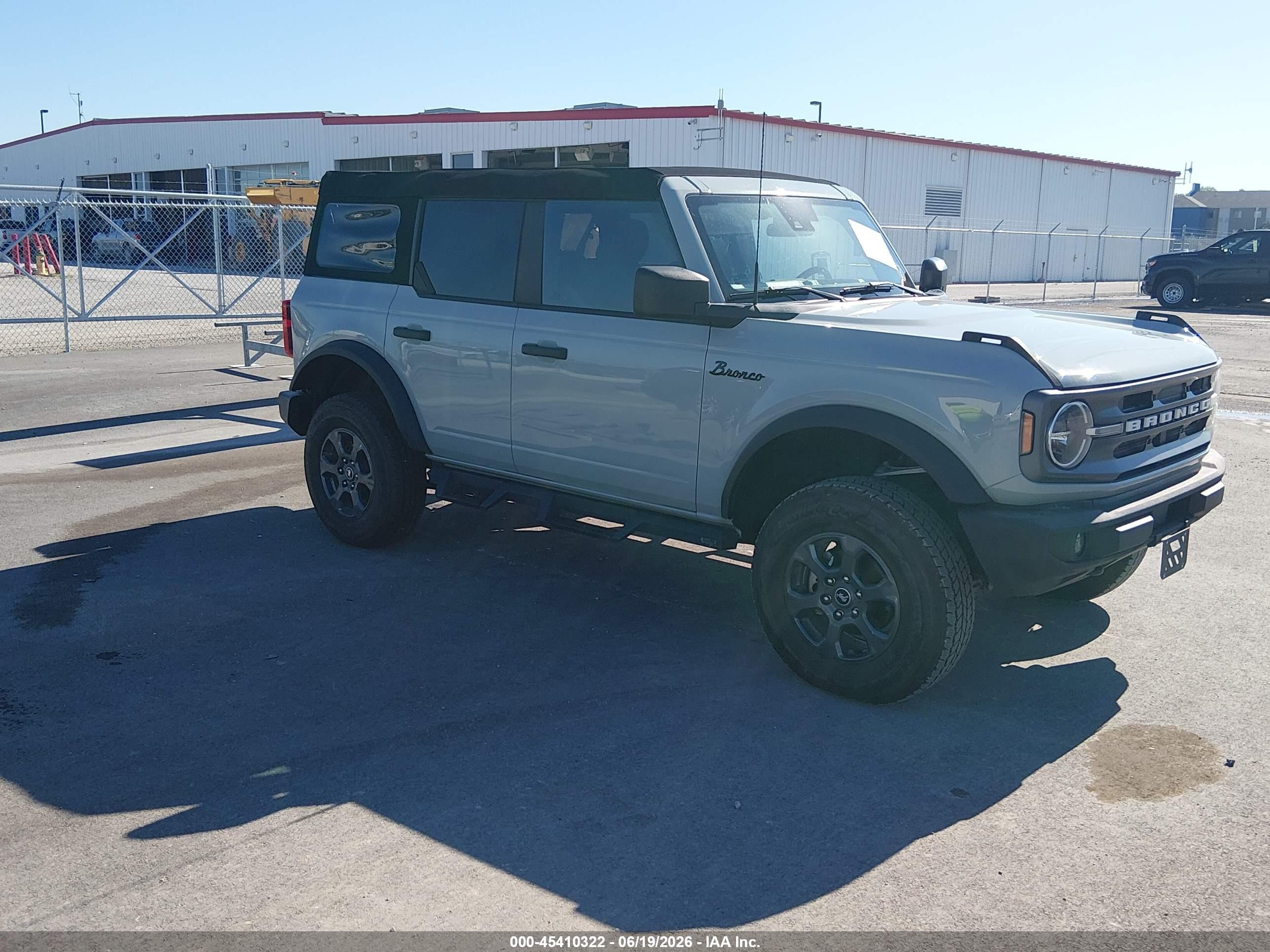 2021 Ford Bronco Big Bend, VIN 1FMDE5BH8MLB05596 — Not stated