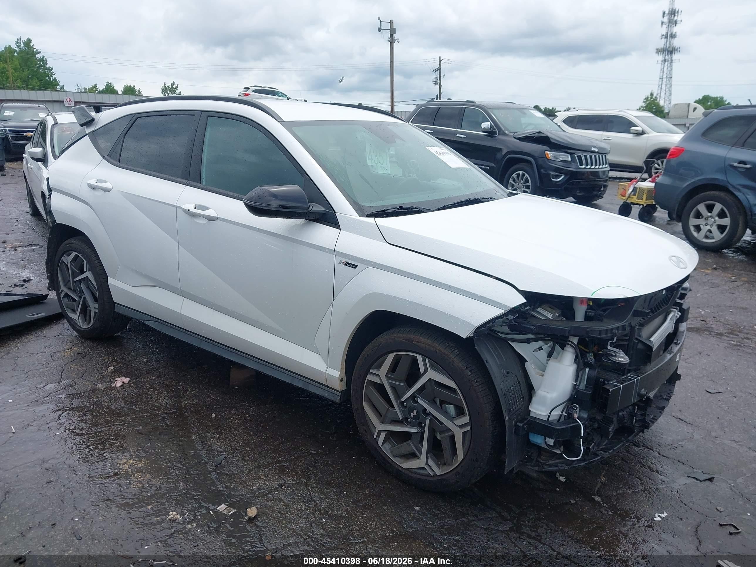 2025 Hyundai Kona N Line S, VIN KM8HB3A37SU209556 — Rear end