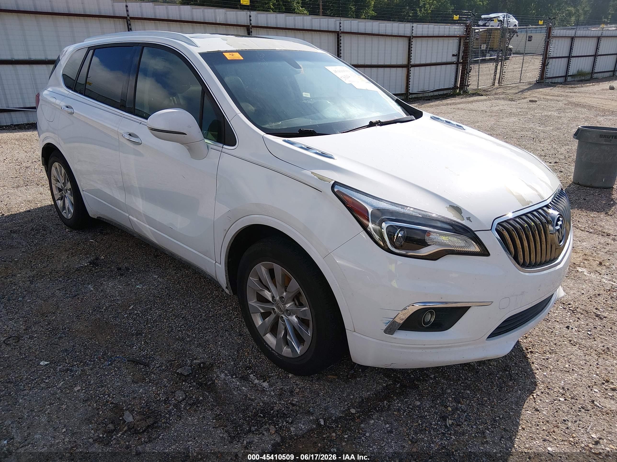2017 Buick Envision Essence, VIN LRBFXBSA0HD030321 — Biohazard / chemical