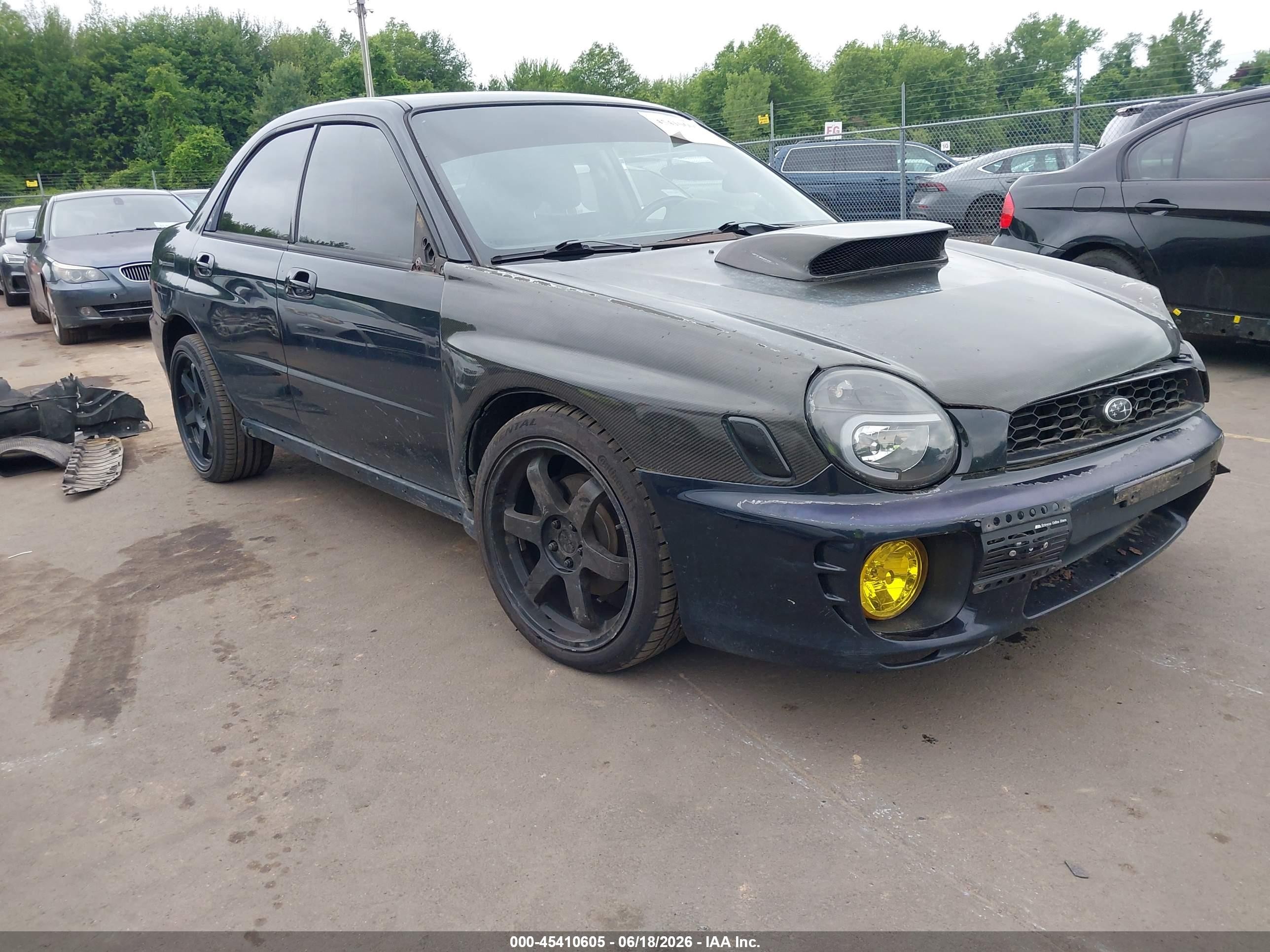 2002 Subaru Impreza WRX, VIN JF1GD29612G510444 — Перед