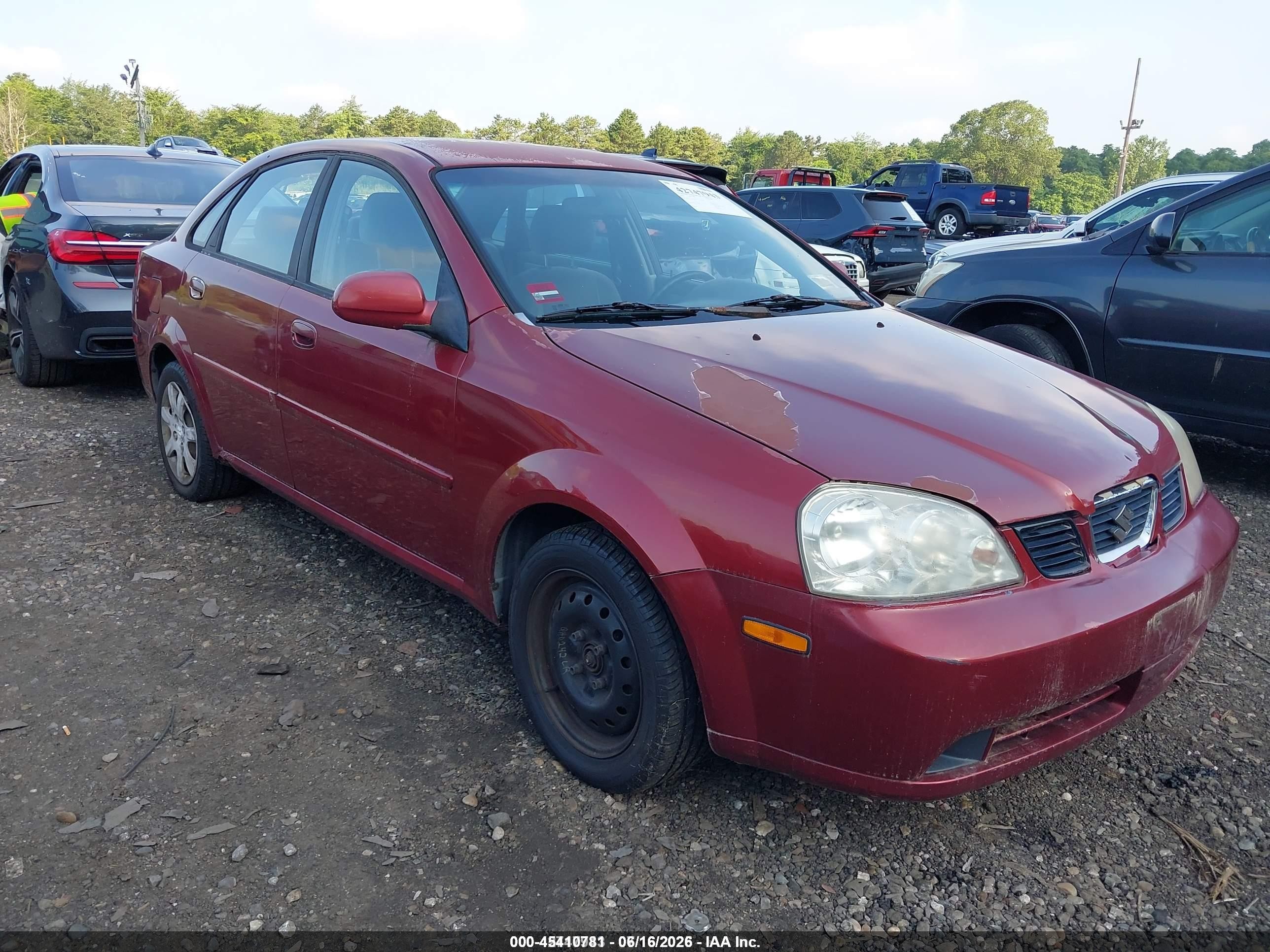 2004 Suzuki Forenza S, VIN KL5JD52Z14K969999 — Перед