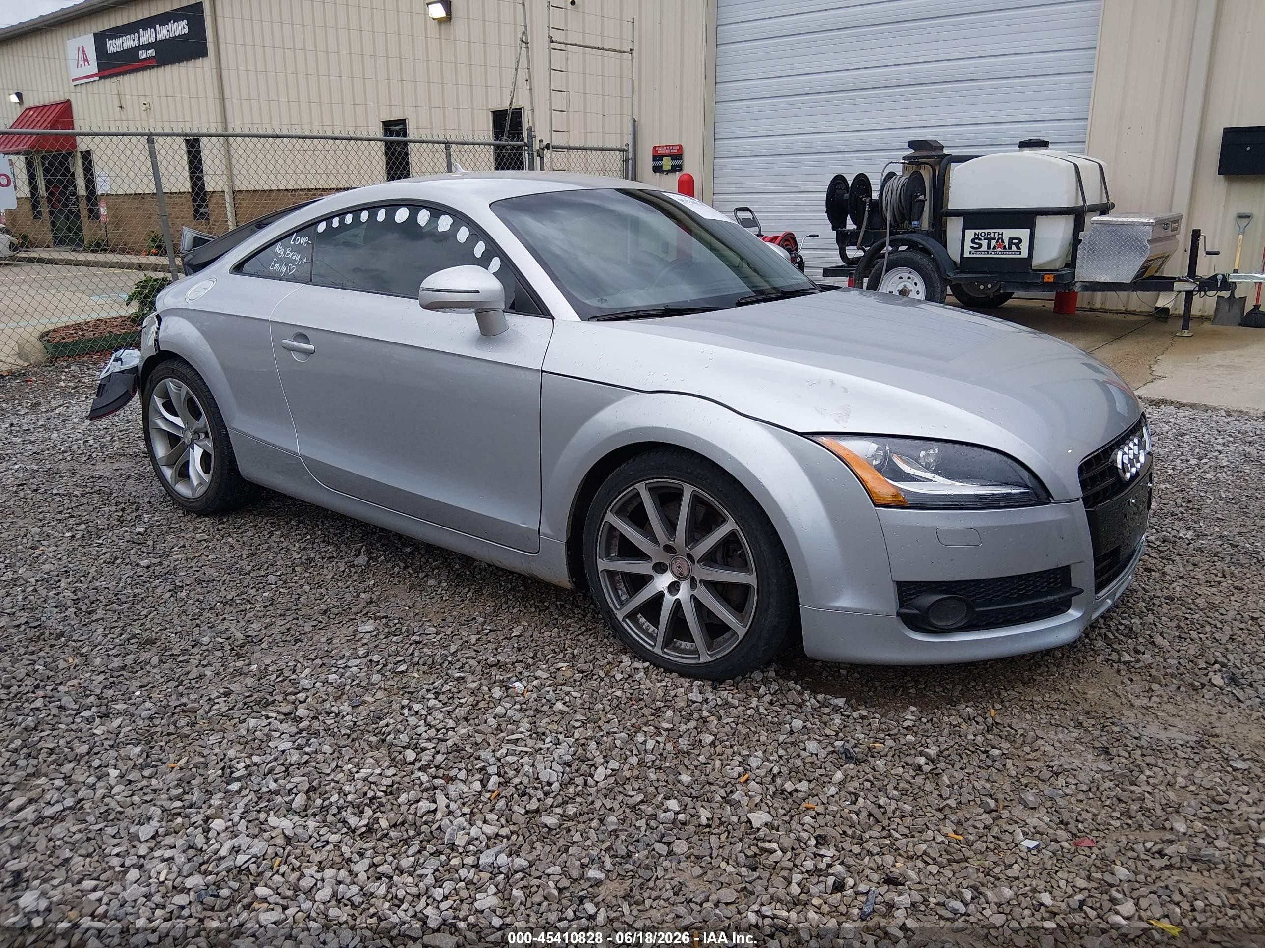 2008 Audi TT 3.2L, VIN TRUDD38J681000522 — Rear end
