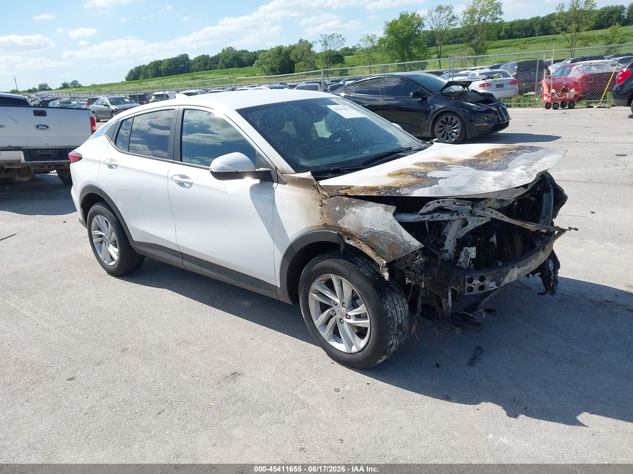 2024 Buick Envista Preferred, VIN KL47LAE23RB026982 — Пожар в моторном отсеке