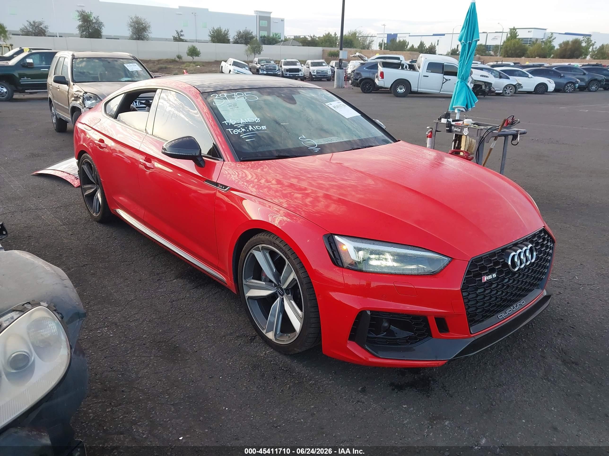 2019 Audi RS 5 Sportback, VIN WUABWCF54KA900217 — Rear end