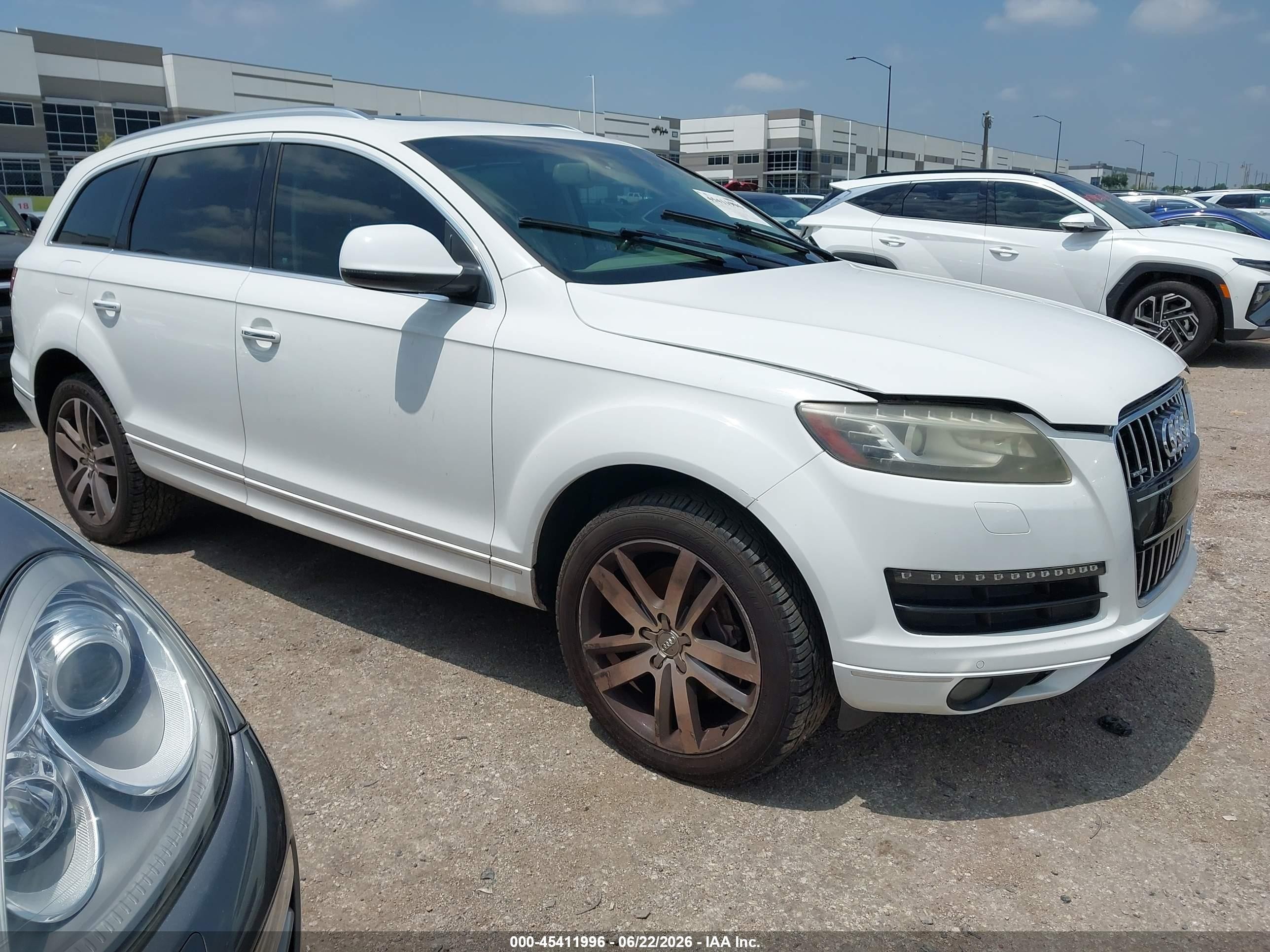 2010 Audi Q7 Prestige, VIN WA1VYAFE3AD002255 — Обычный износ